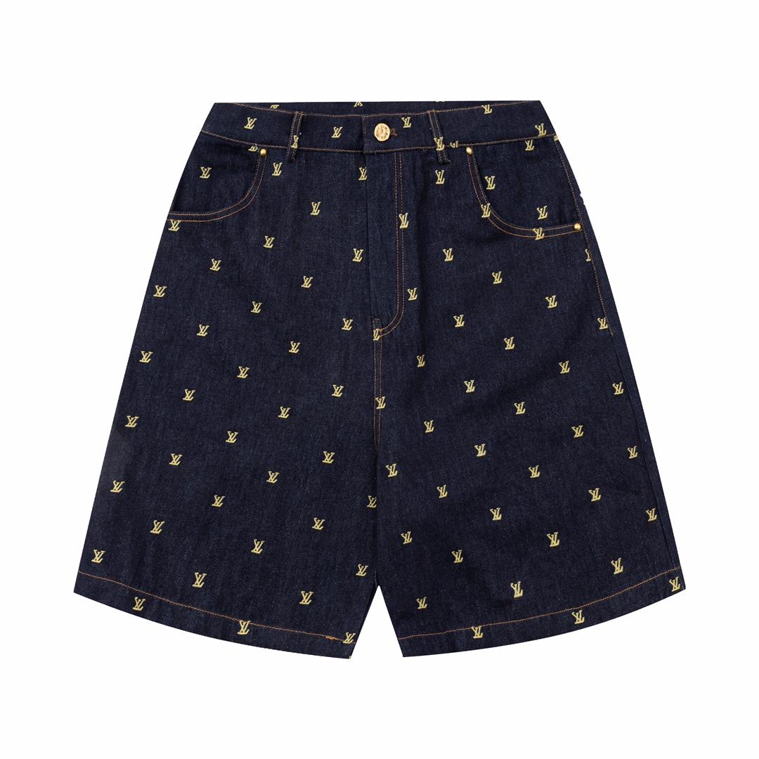 Louis Vuitton Denim Shorts  yf1211(50% Off Sale) - DesignerGu