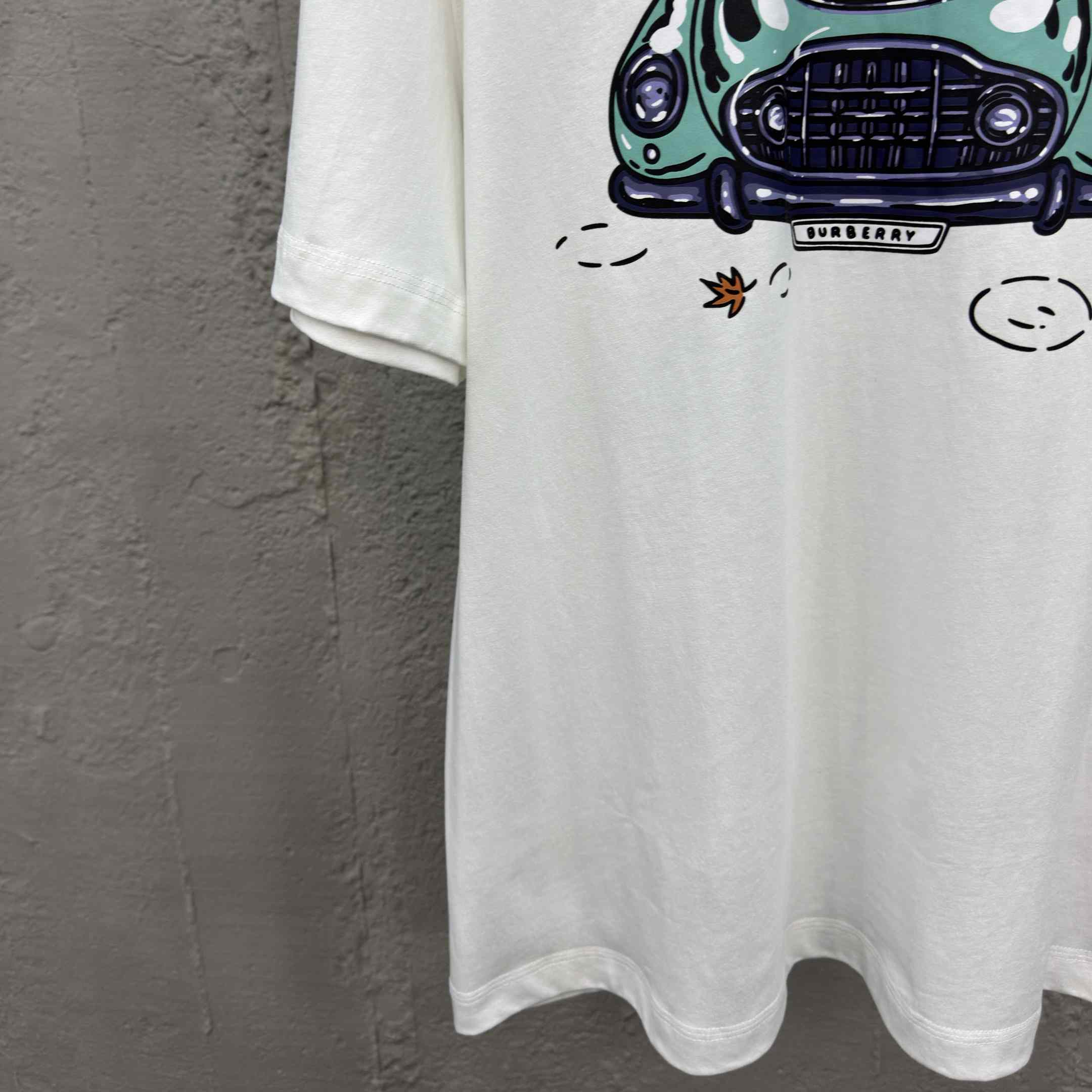 Burberry Car Cotton T-shirt - DesignerGu