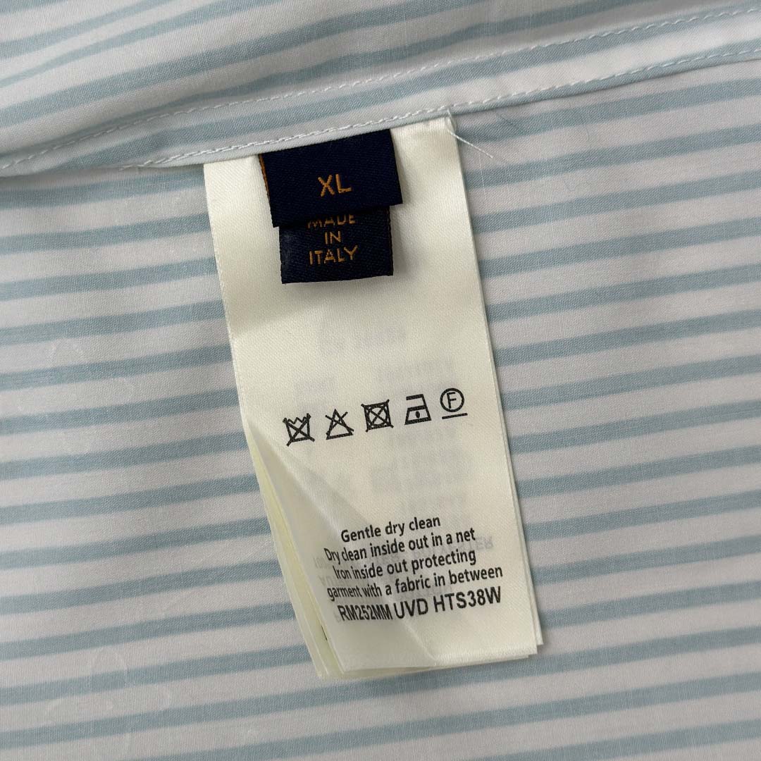 Louis Vuitton Monogram Striped Shirt   1AHVXI - DesignerGu
