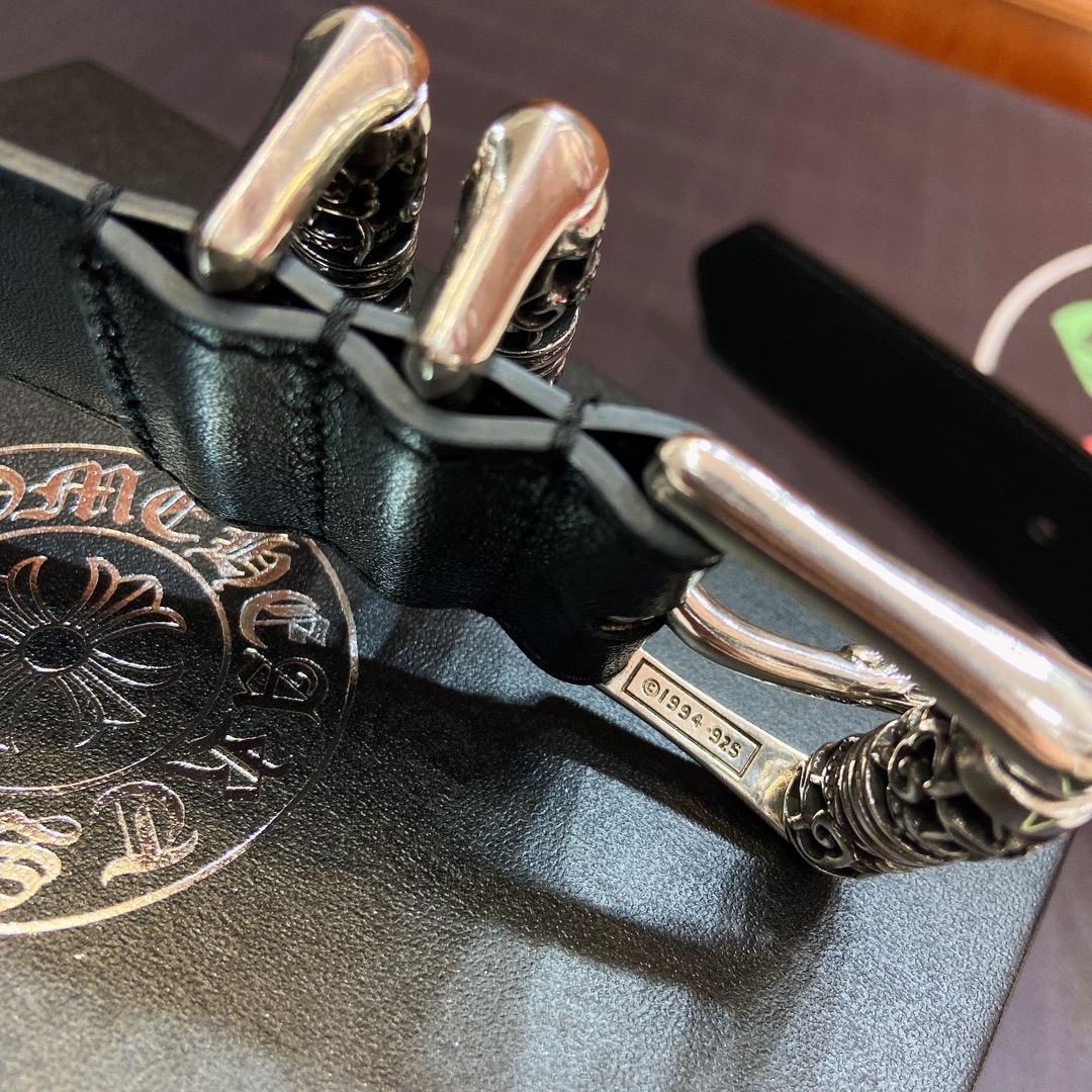 Chrome Hearts Leather Belt    3.8cm - DesignerGu