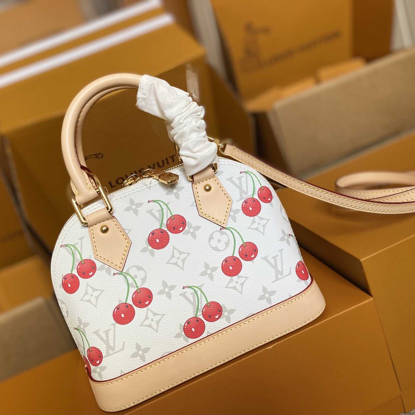Louis Vuitton LV x TM Alma BB   M14234 - DesignerGu