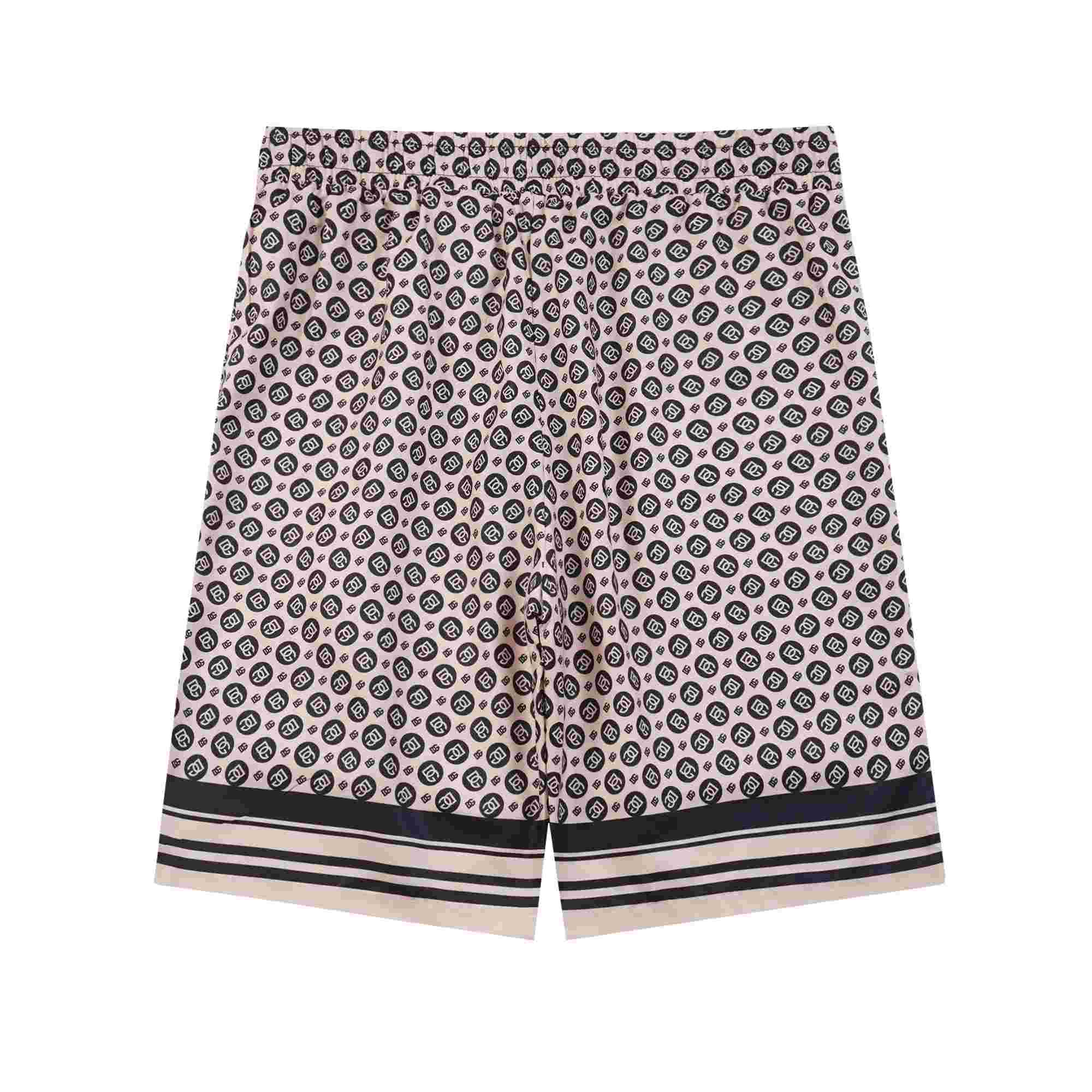 Dolce & Gabbana Silk Shirt And Shorts  - DesignerGu