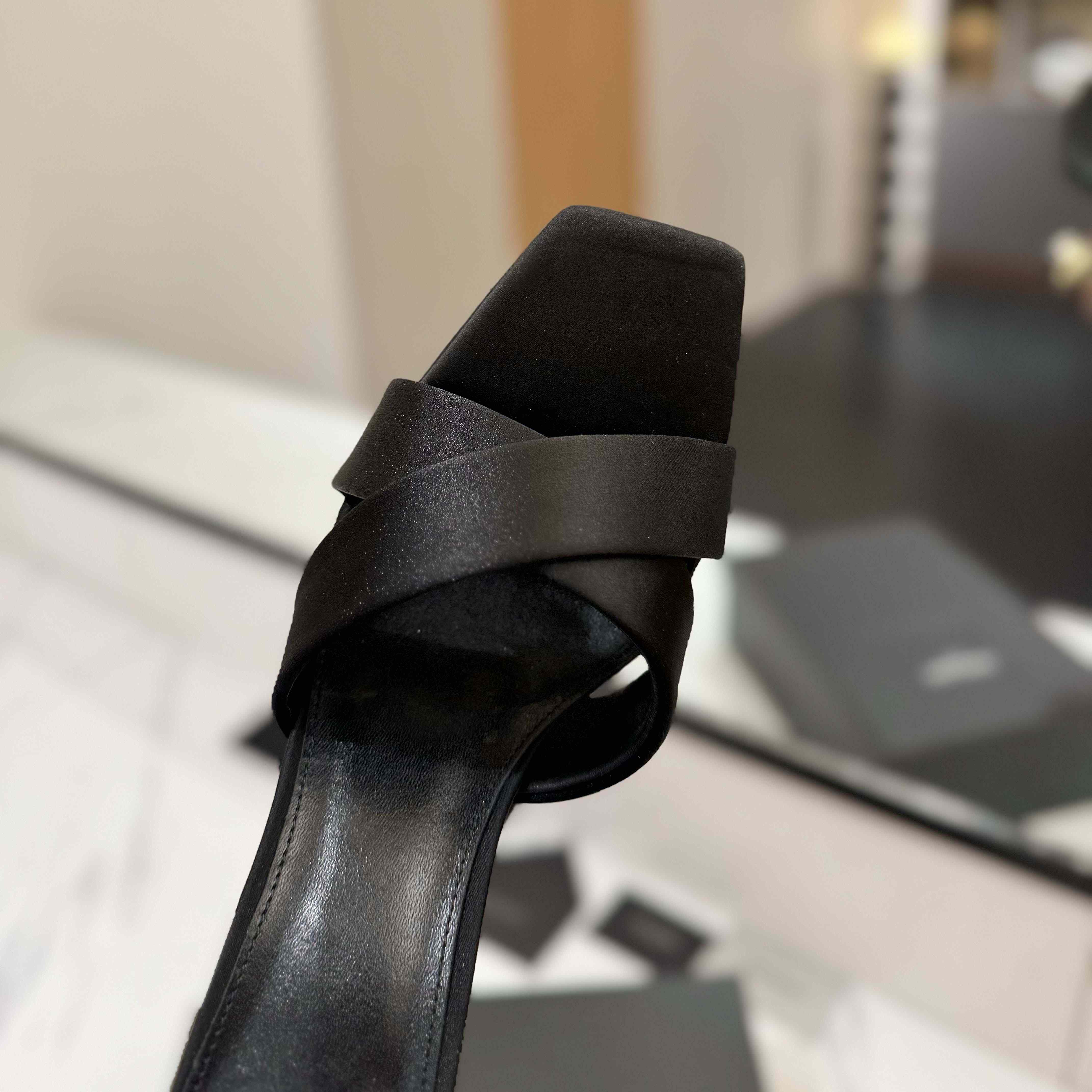 Saint Laurent 105mm Sandals - DesignerGu