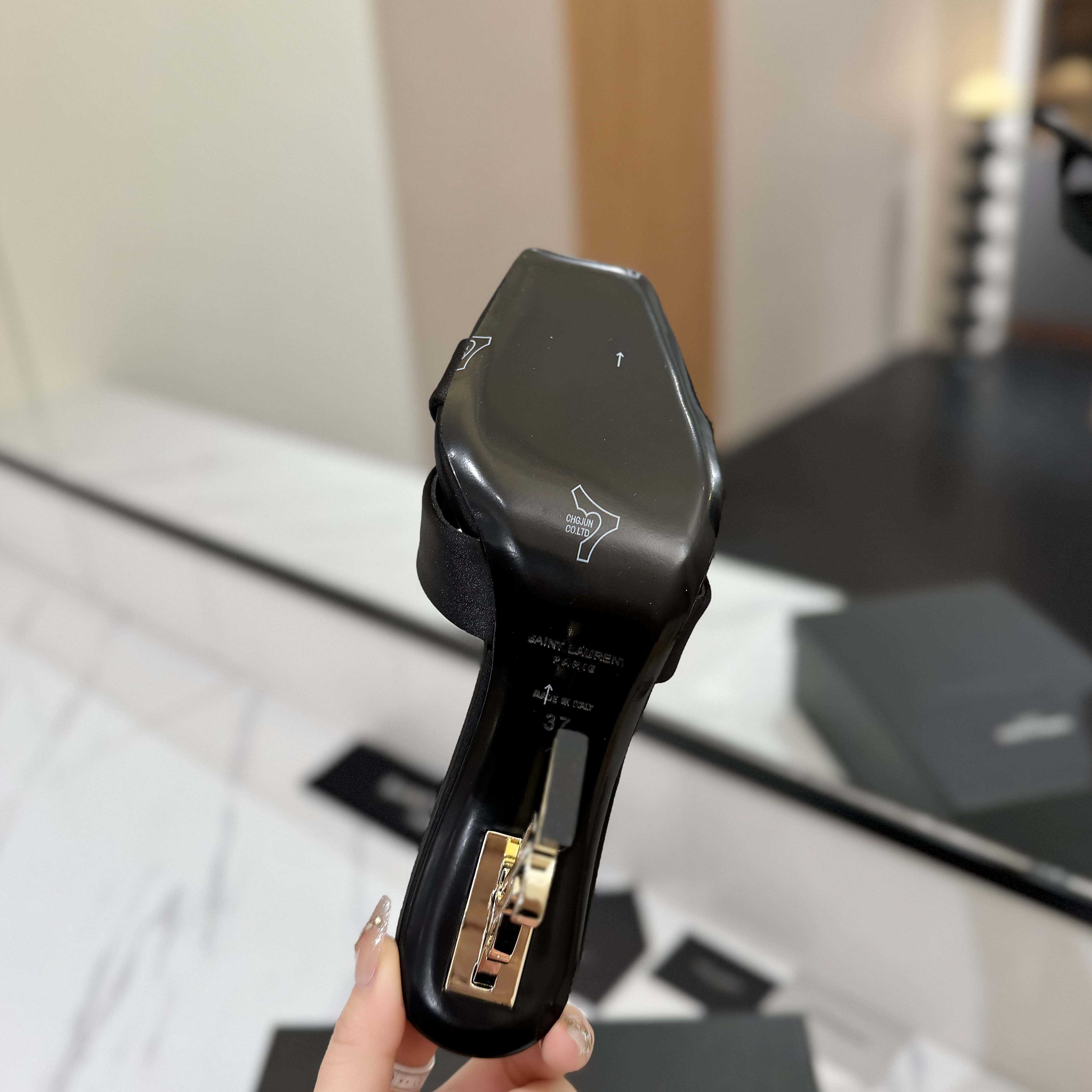 Saint Laurent 105mm Sandals - DesignerGu