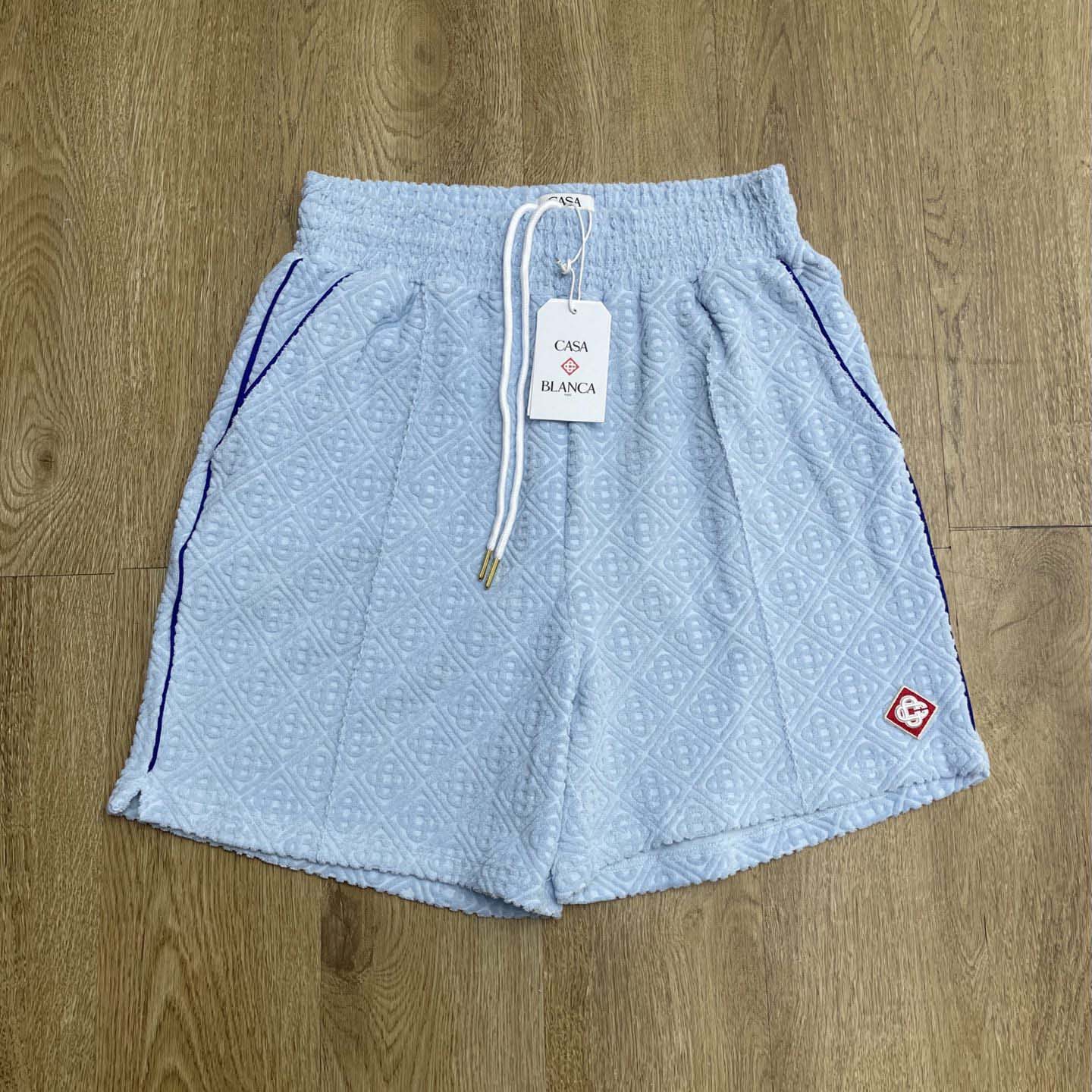 Casablanca Monogram Jacquard Towelling Shorts    c1027 - DesignerGu