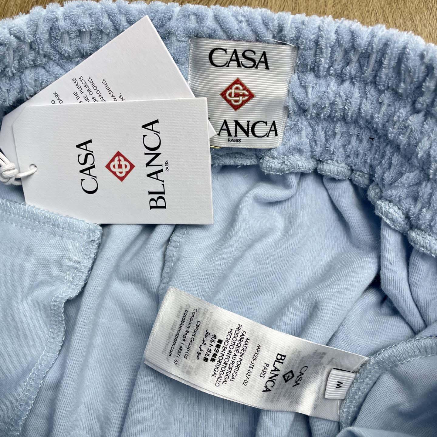 Casablanca Monogram Jacquard Towelling Shorts    c1027 - DesignerGu