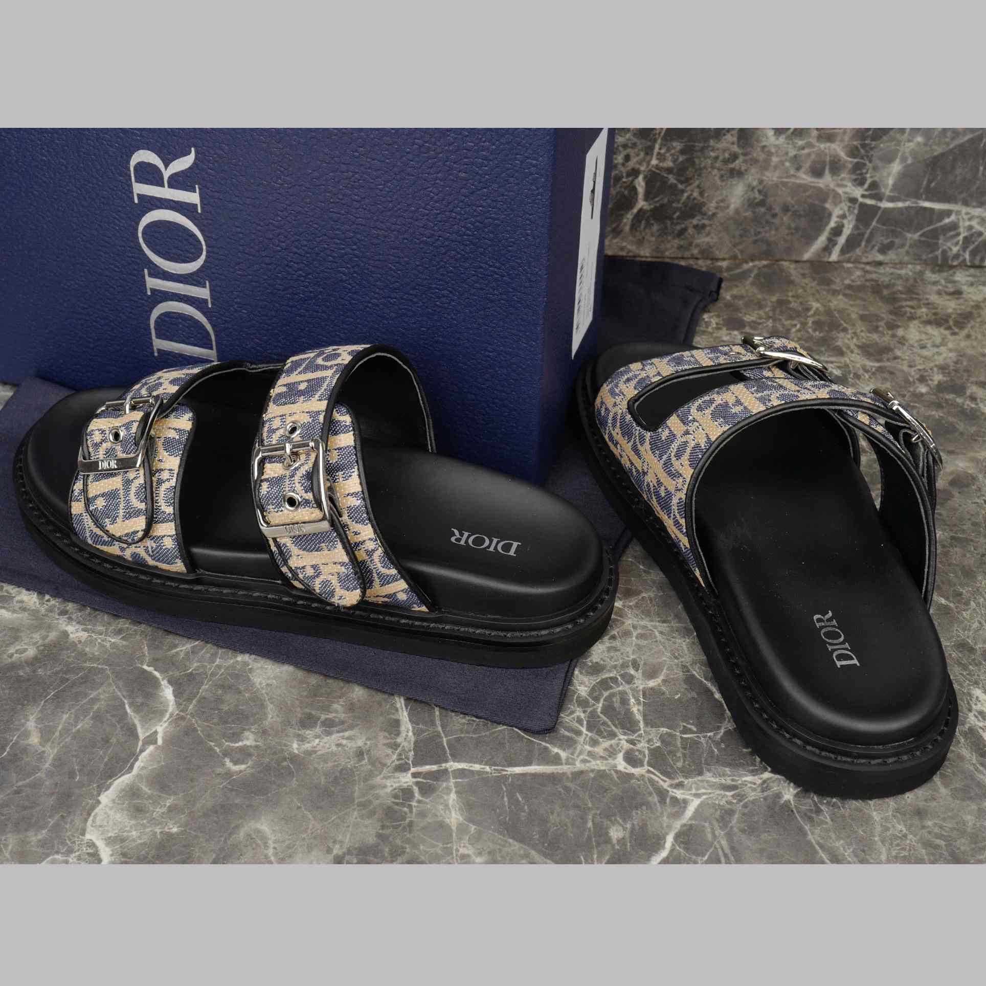 Dior Aqua Sandal   - DesignerGu