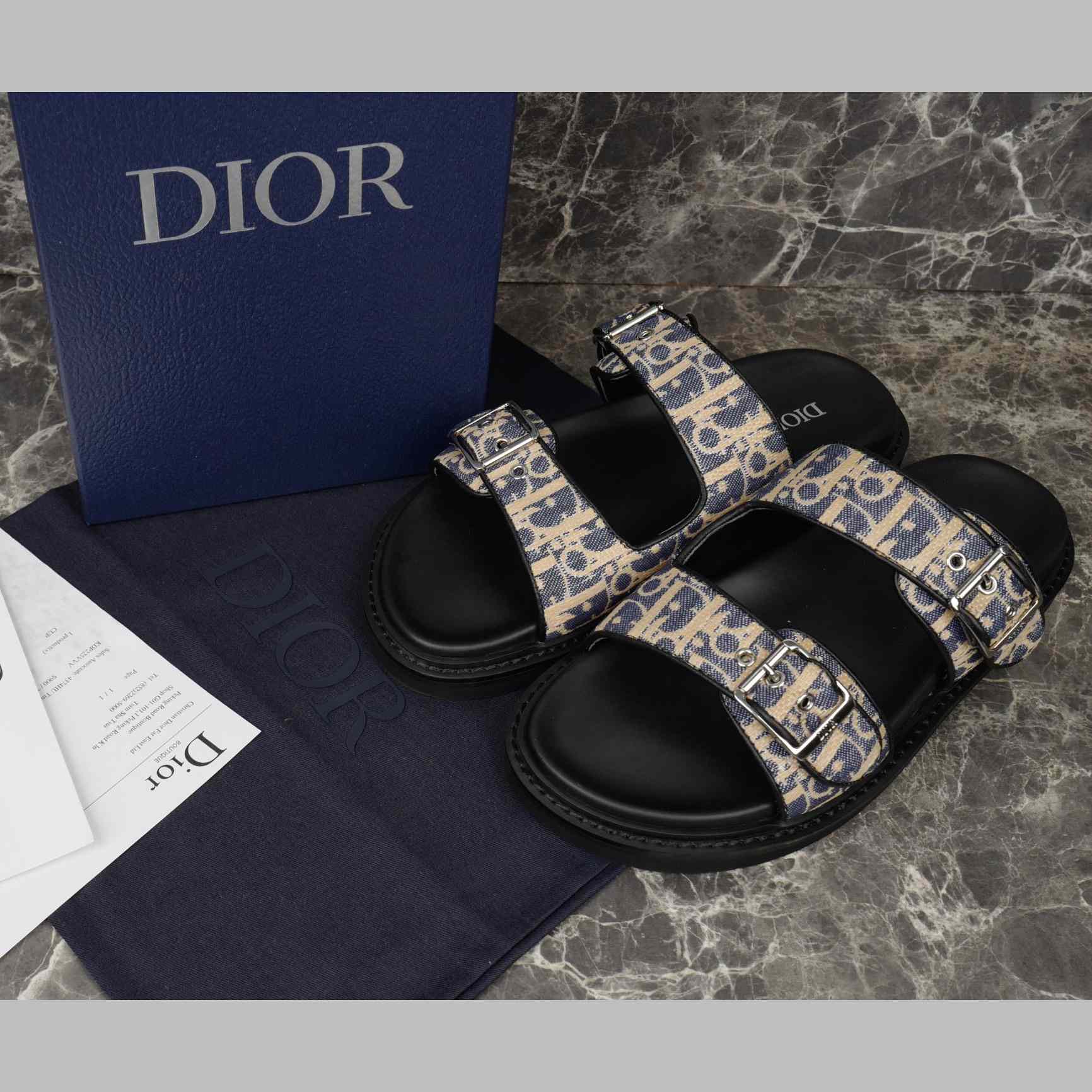 Dior Aqua Sandal   - DesignerGu