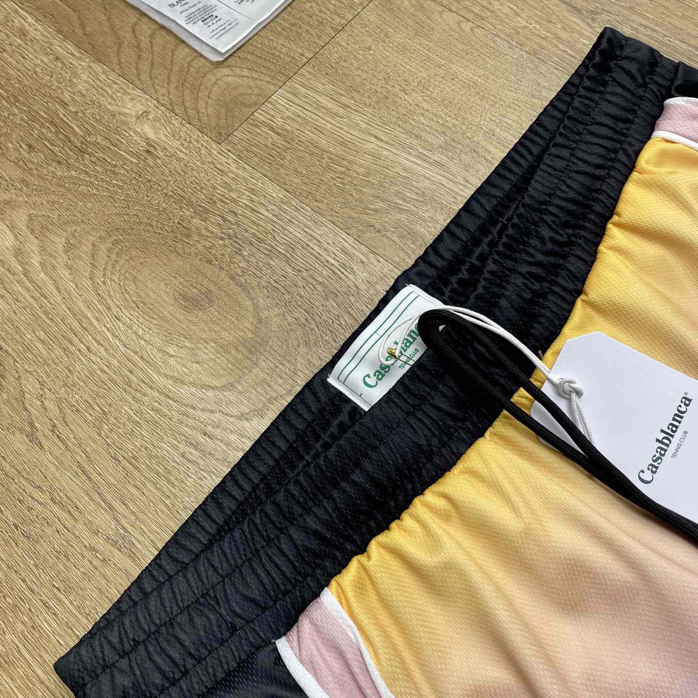 Casablanca Pastel Gradient Football Shorts   C1006 - DesignerGu