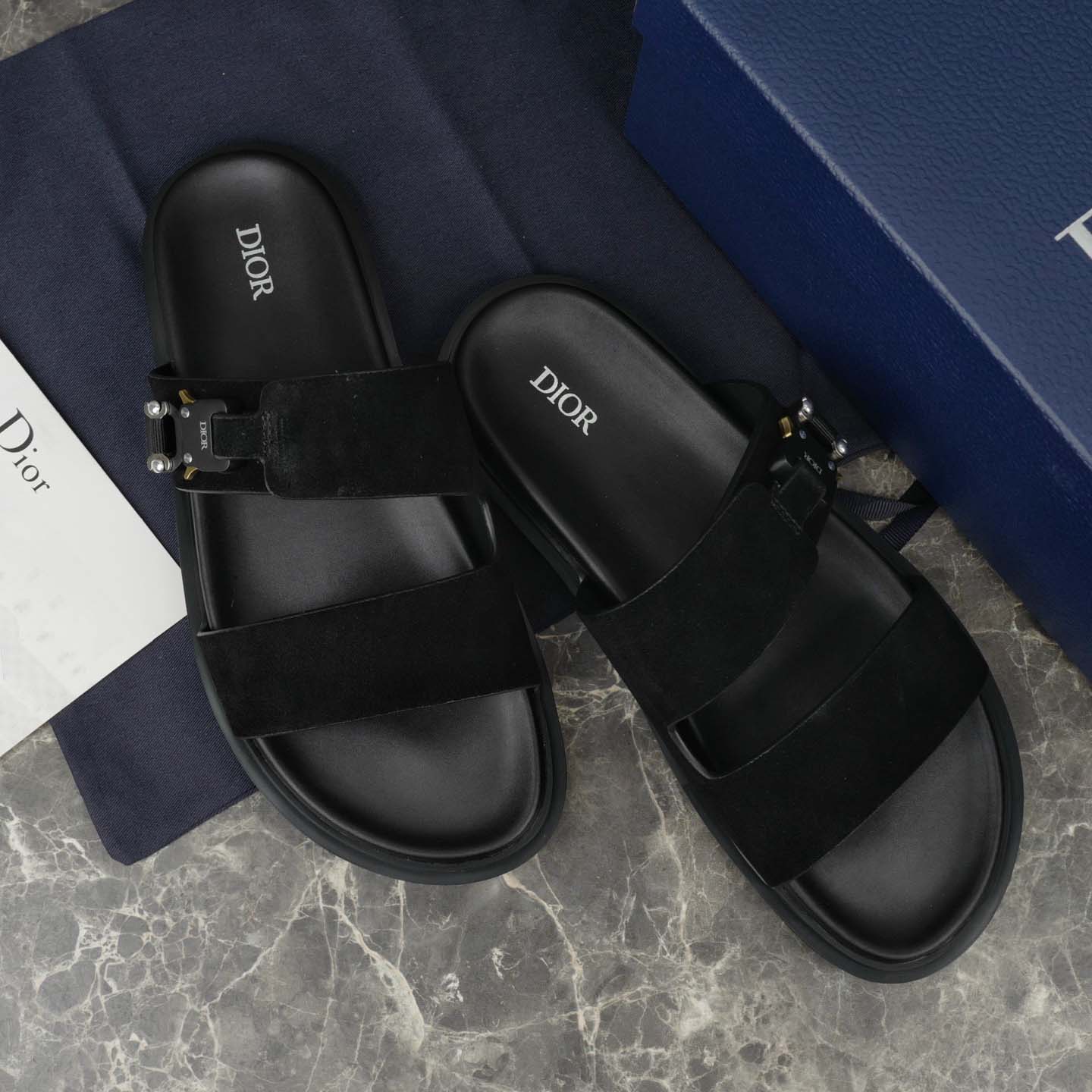 Dior Aqua Sandal  - DesignerGu