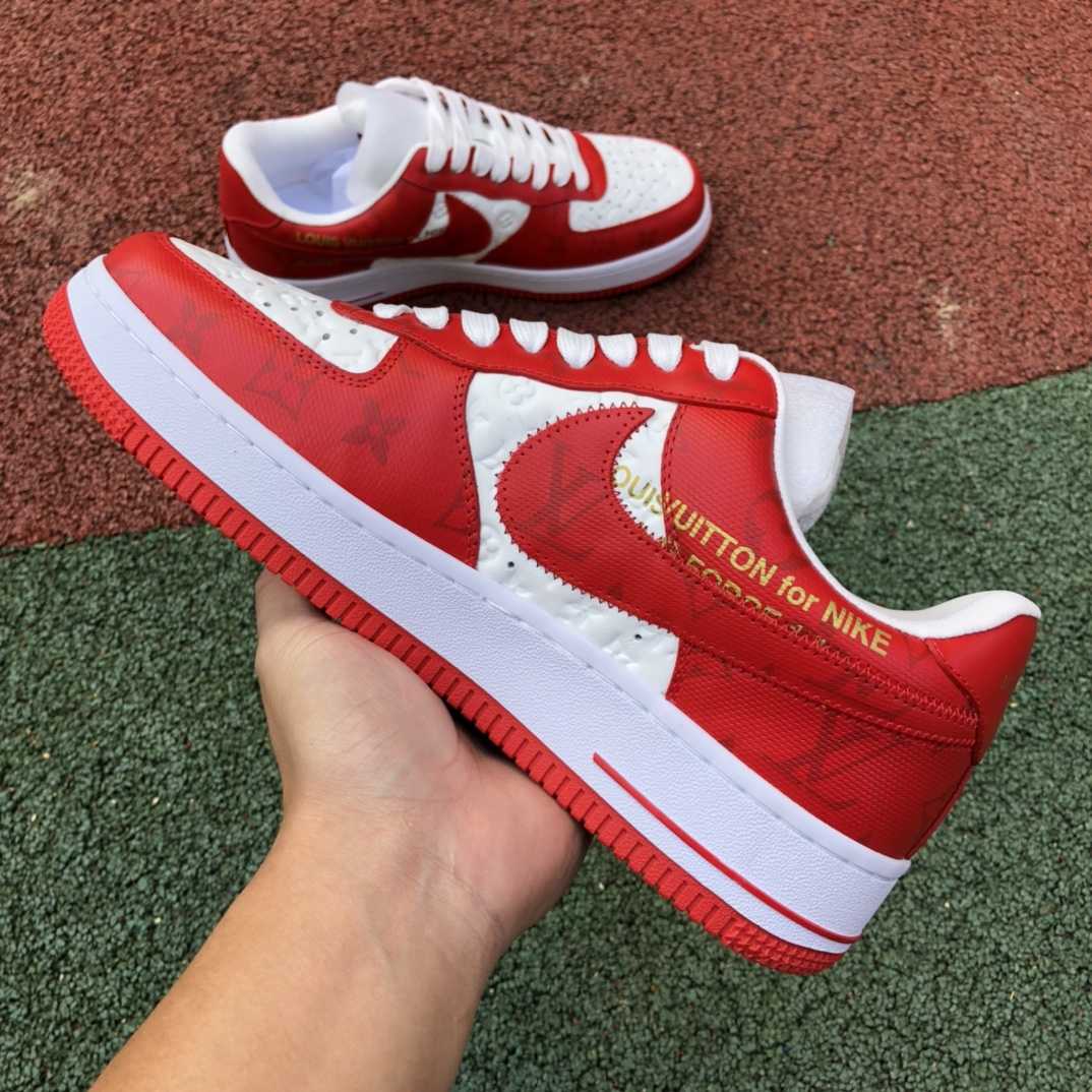 Louis Vuitton x Nike Air Force 1 Low Sneaker - DesignerGu