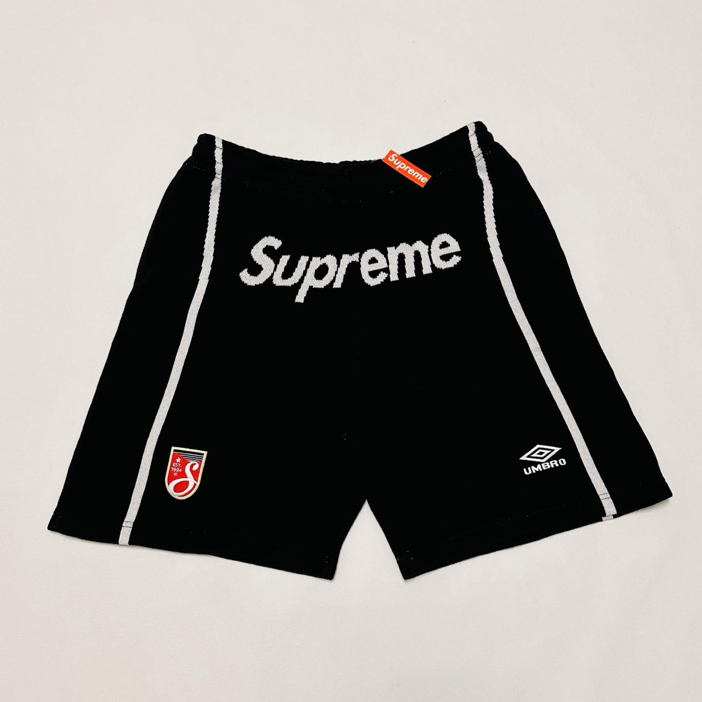 Supreme x Umbro Knit Soccer Short 'Black'  - DesignerGu