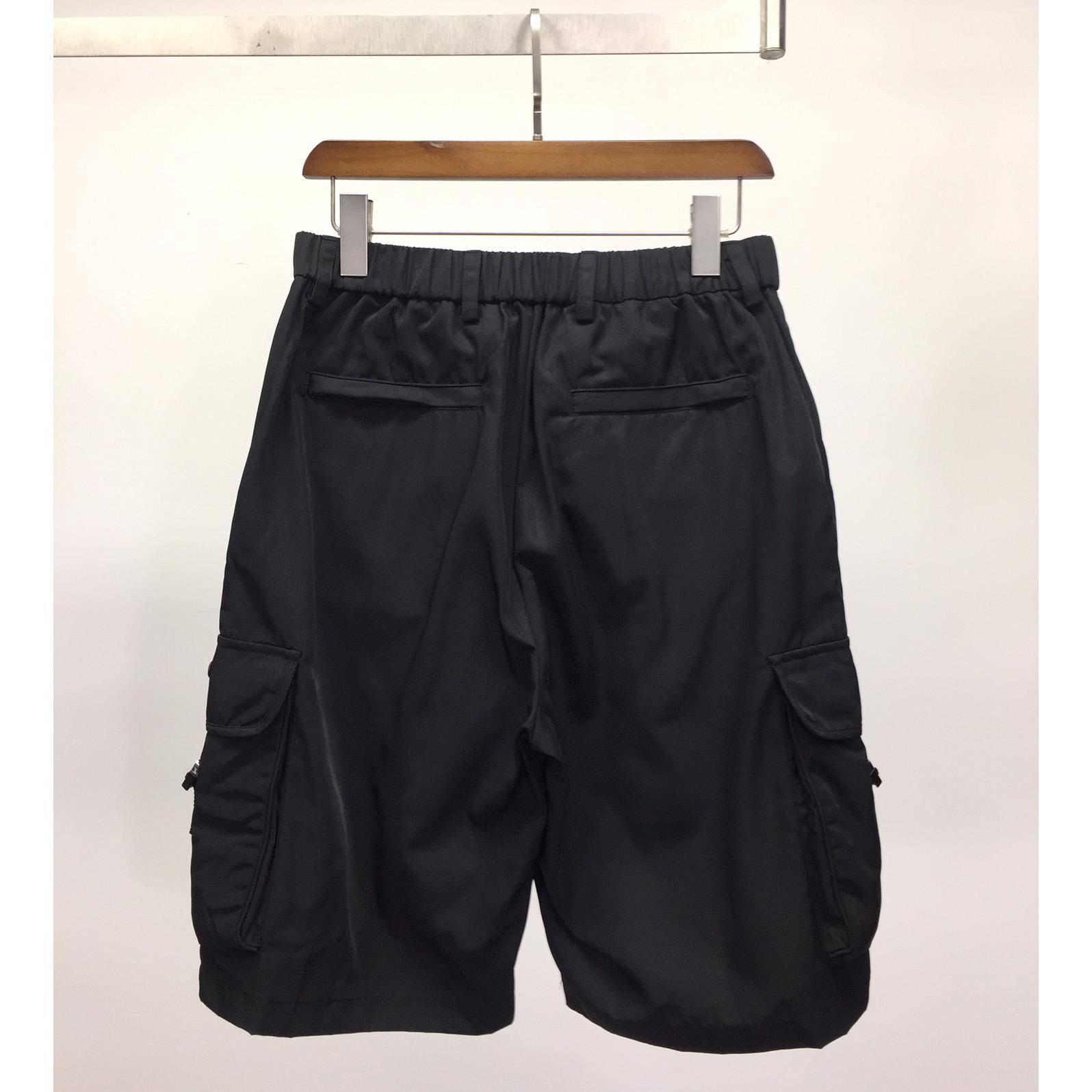 Prada Logo Shorts In Black YF2014  (50% Off Sale) - DesignerGu