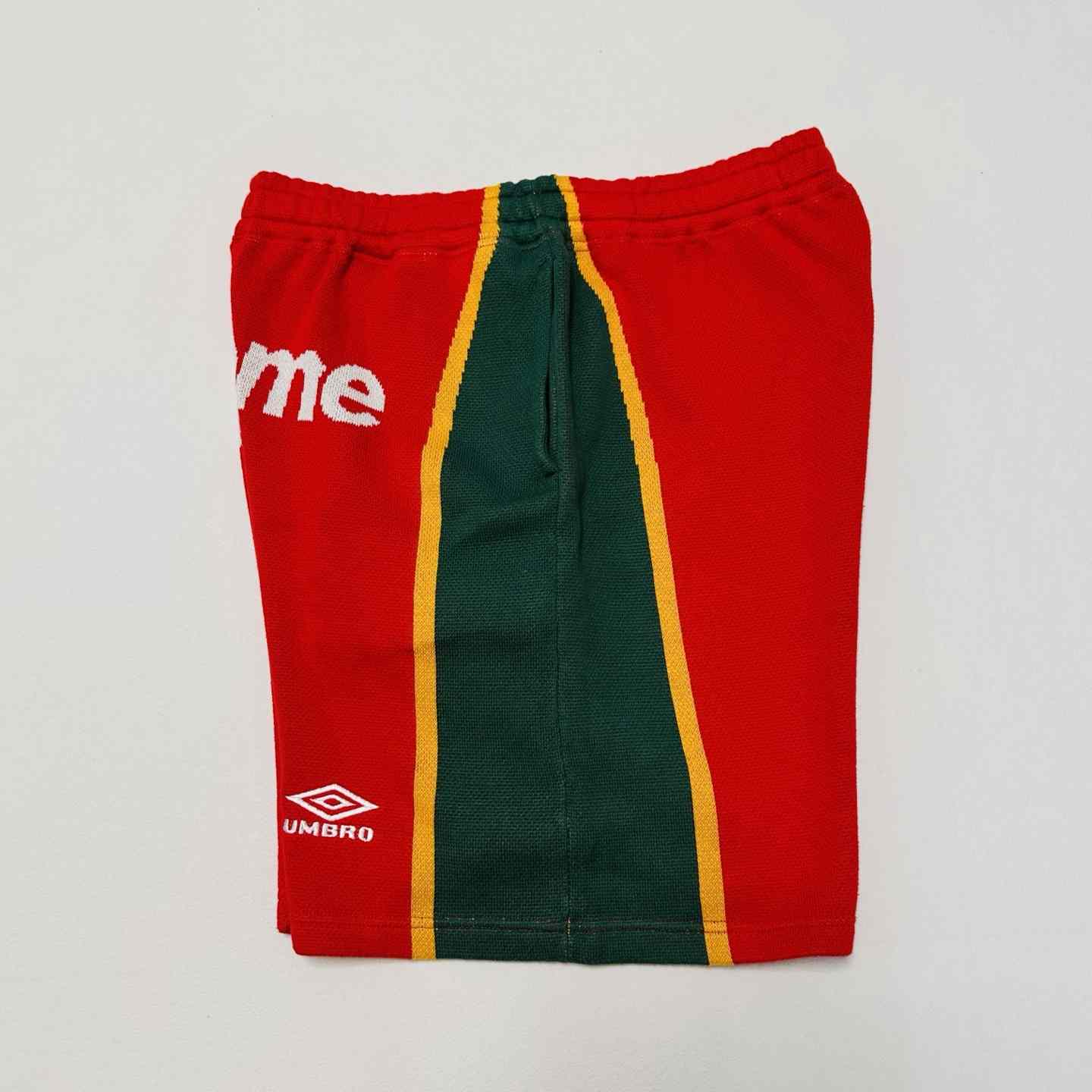 Supreme x Umbro Knit Soccer Short 'Red'  - DesignerGu