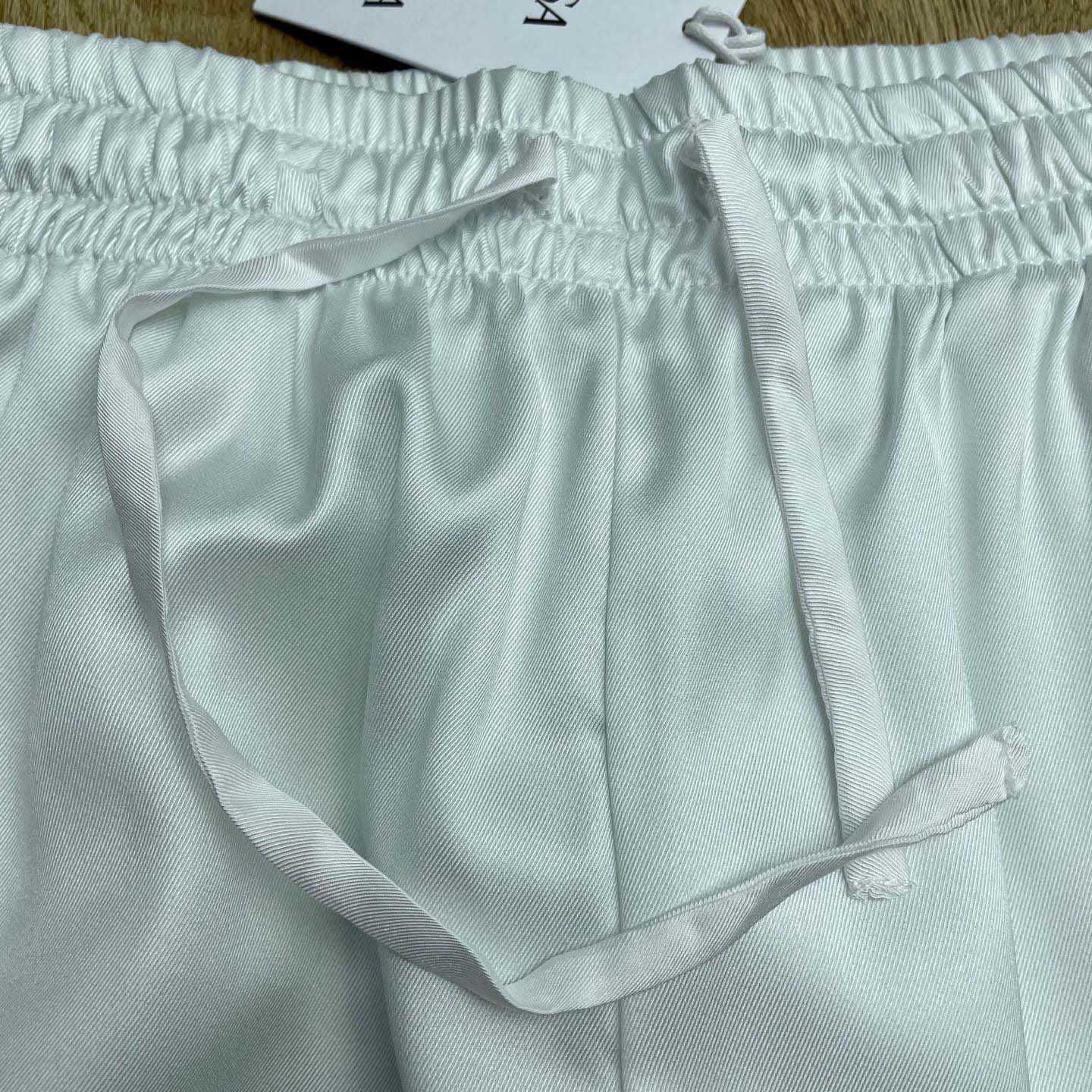 Casablanca White & Blue 'Casa Way' Skate Silk Shorts   CA3538 - DesignerGu