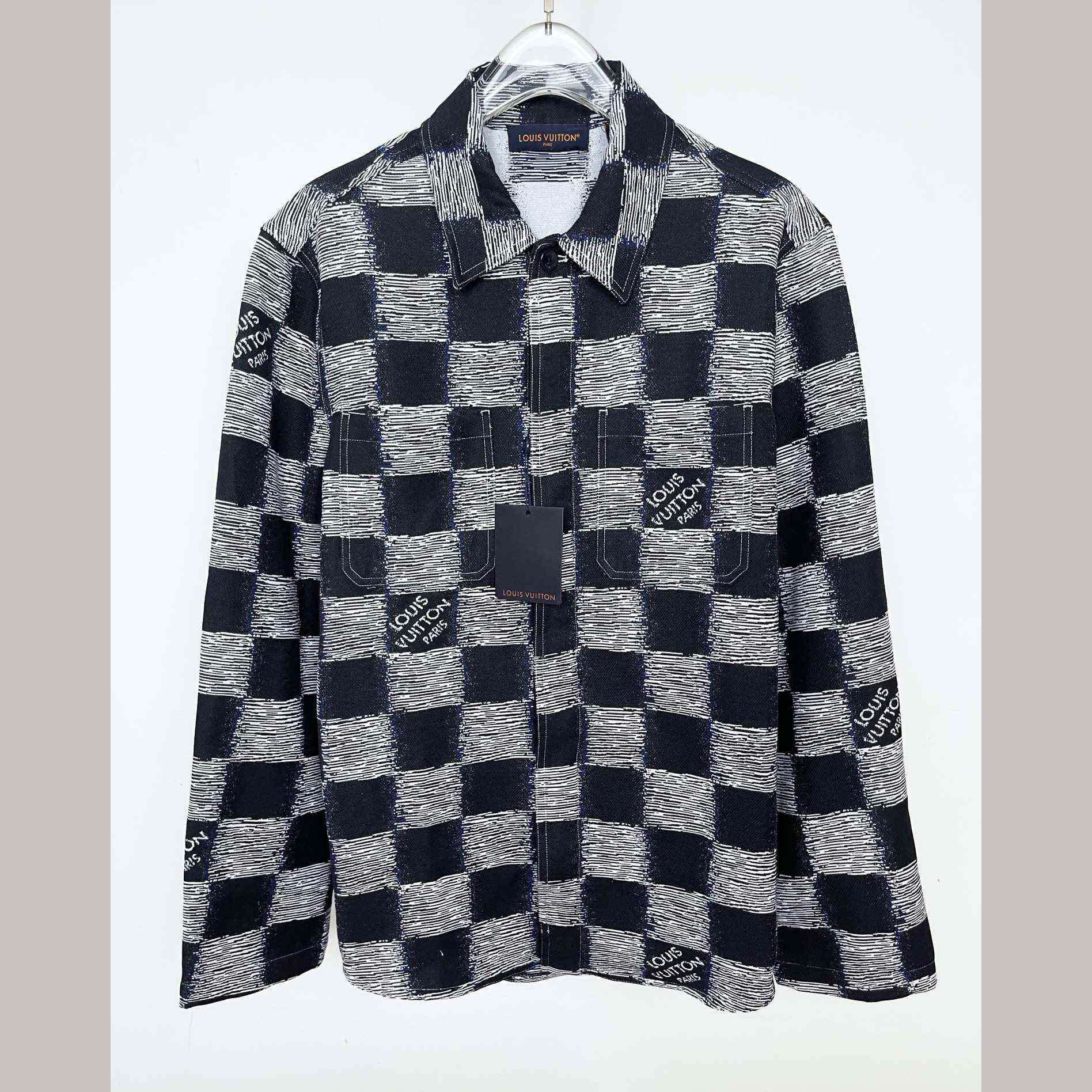 Louis Vuitton Damier Wool Overshirt yf1212 (50% Off Sale) - DesignerGu