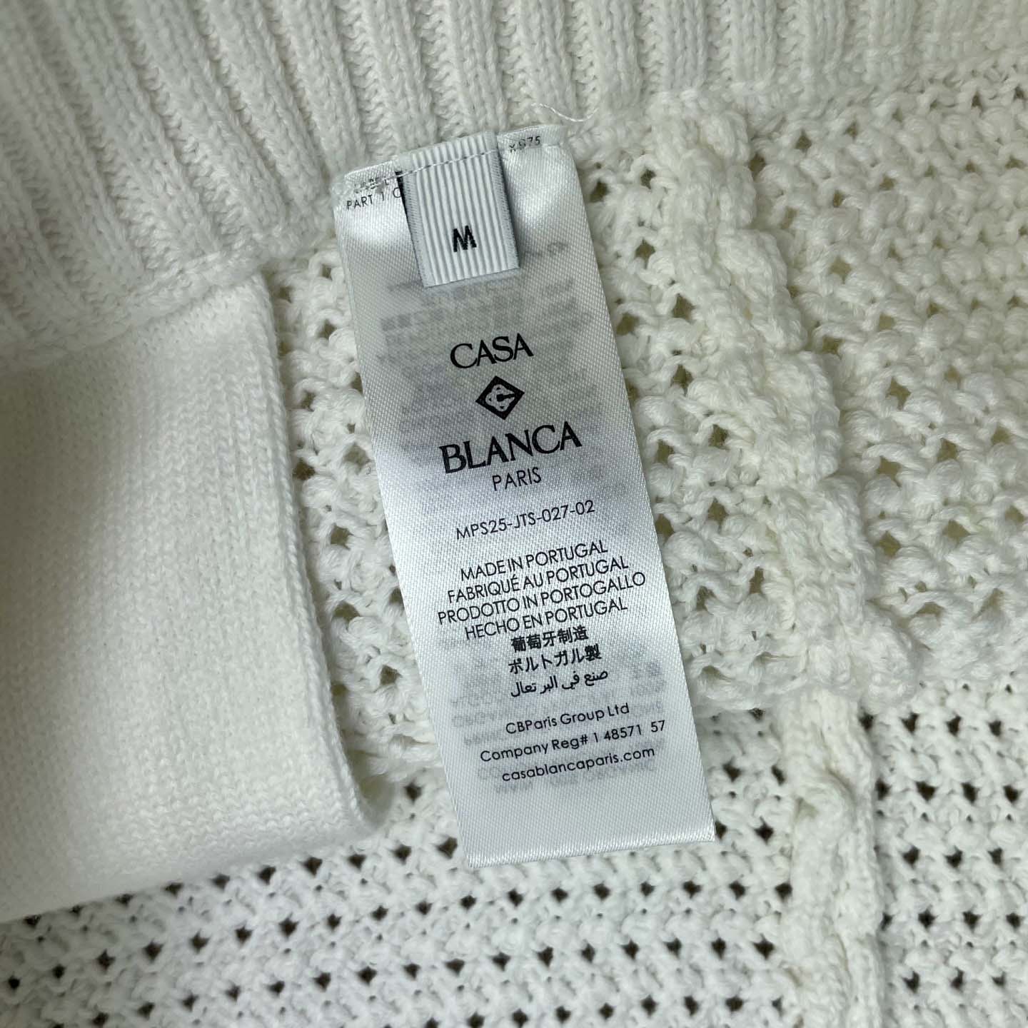 Casablanca Wavy Knit Cotton Shorts     Z6010 - DesignerGu