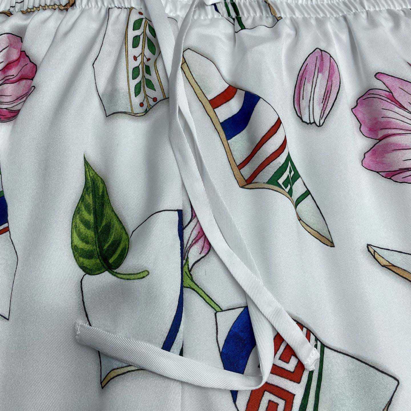 Casablanca Drawstring Shorts   CA3532 - DesignerGu