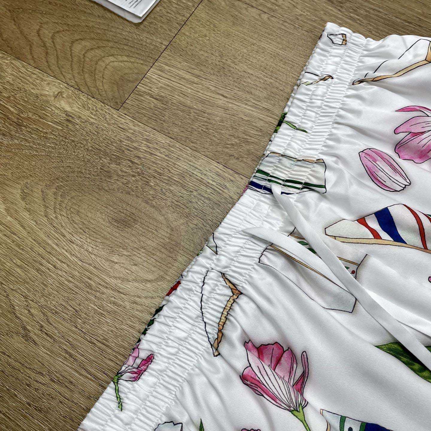 Casablanca Drawstring Shorts   CA3532 - DesignerGu