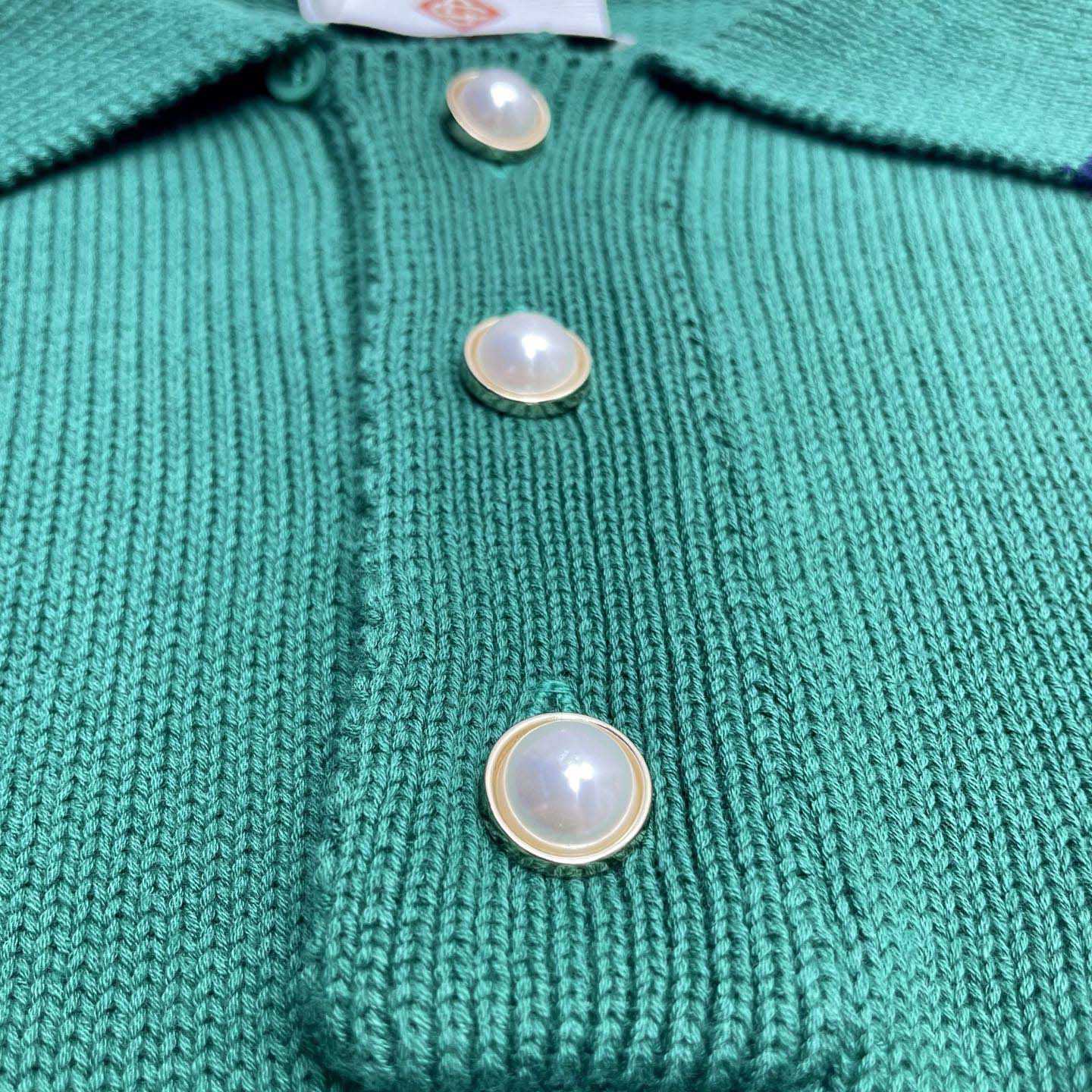 Casablanca Colourblock Polo Shirt    D0088 - DesignerGu