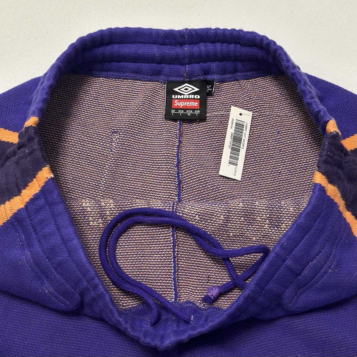 Supreme x Umbro Knit Soccer Short 'purple'  - DesignerGu