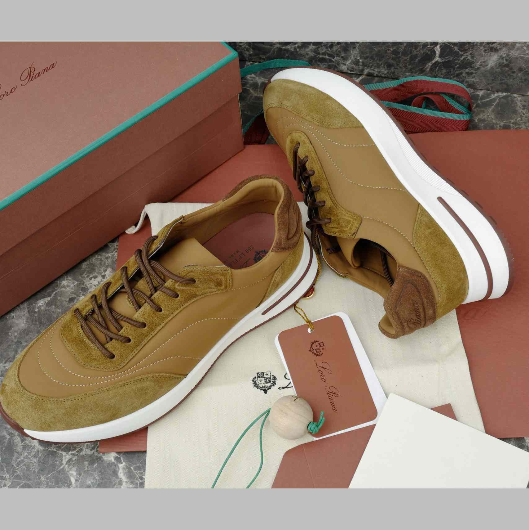 Loro Piana Week End Walk Sneaker   - DesignerGu