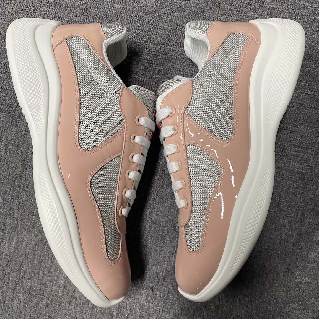 Prada America's Cup Biker Fabric Sneakers - DesignerGu