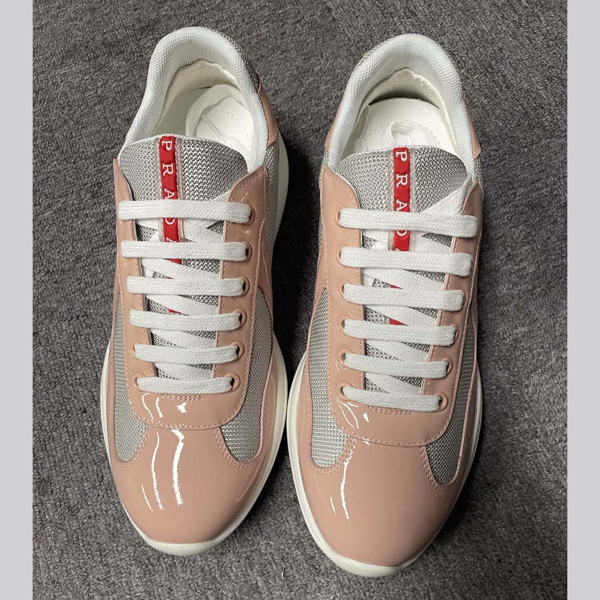 Prada America's Cup Biker Fabric Sneakers - DesignerGu