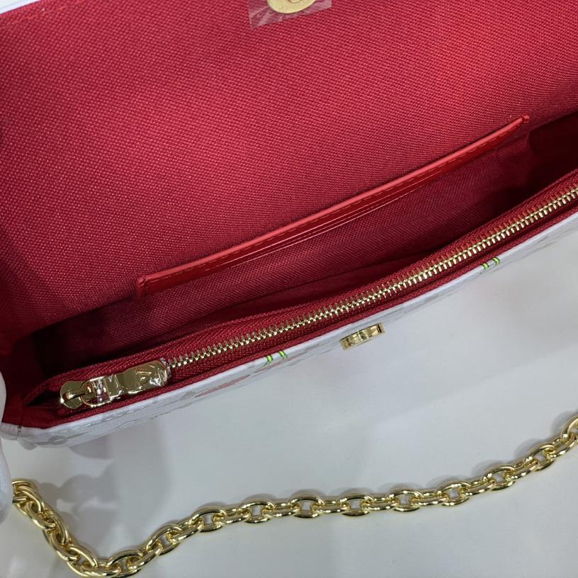 Louis Vuitton LV x TM Wallet On Chain Ivy   M14239 - DesignerGu