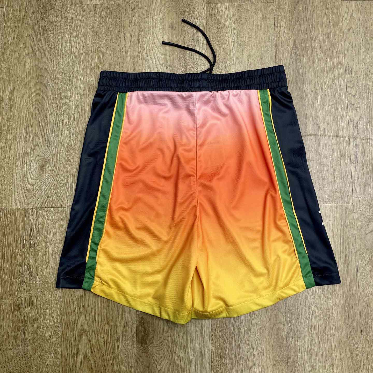 Casablanca Pastel Gradient Football Shorts   C1009 - DesignerGu