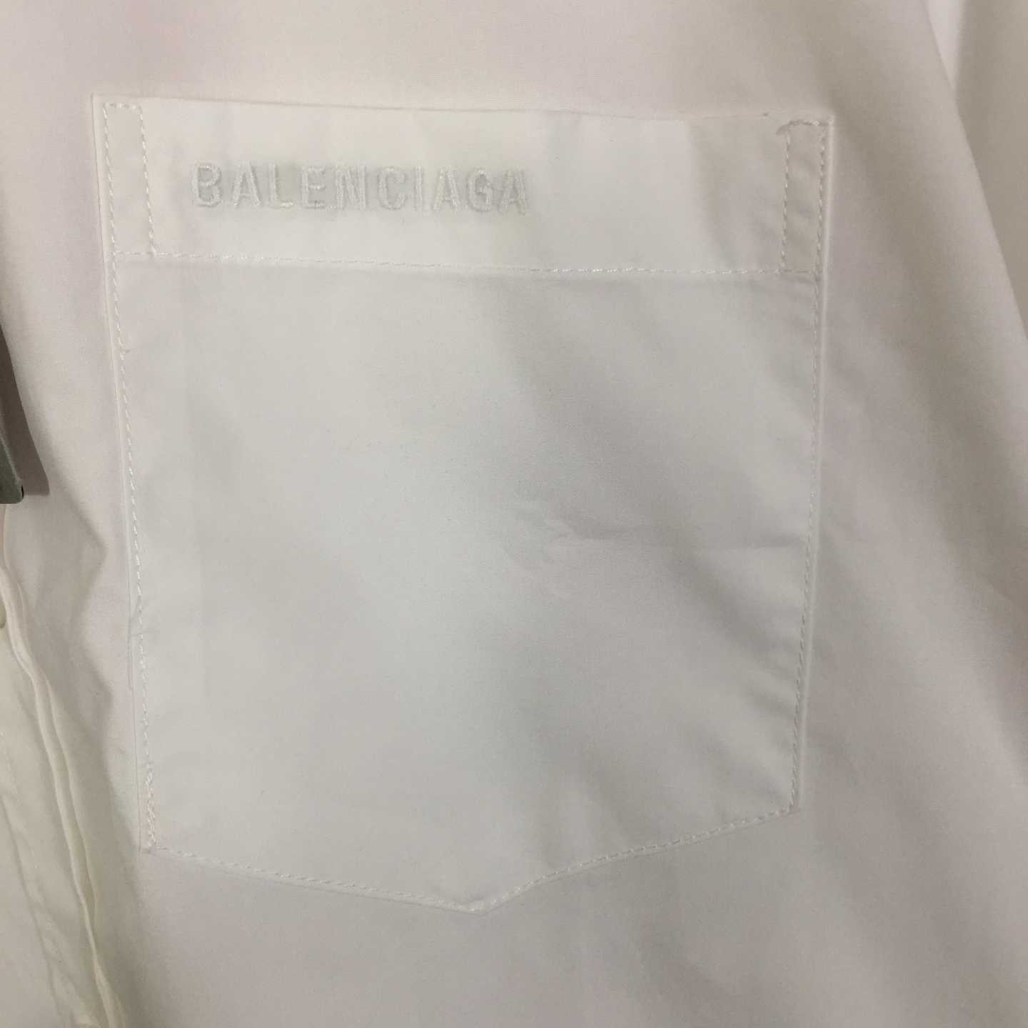Balenciaga Security Tape Logo  Shirt - DesignerGu
