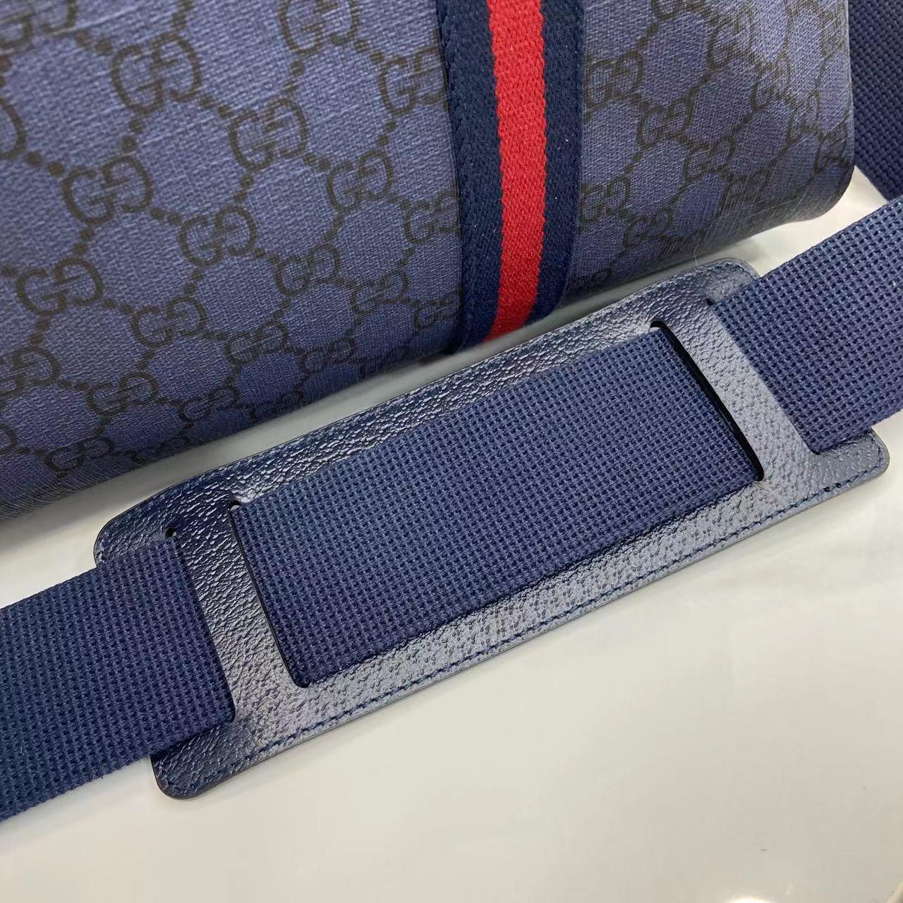 Gucci Medium Duffle Bag With Web - DesignerGu