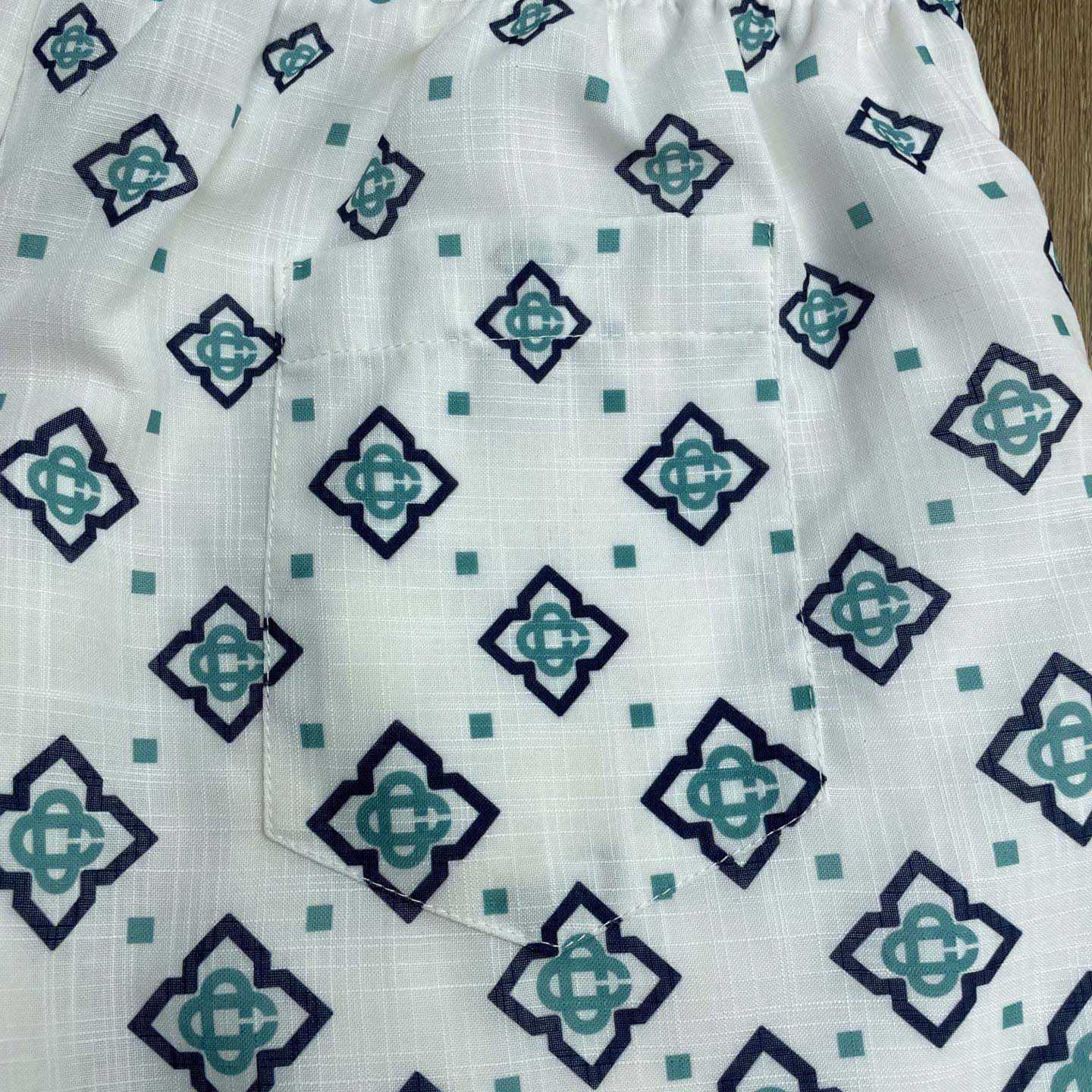 Casablanca Gradient Monogram Silk Shorts    CA3539 - DesignerGu