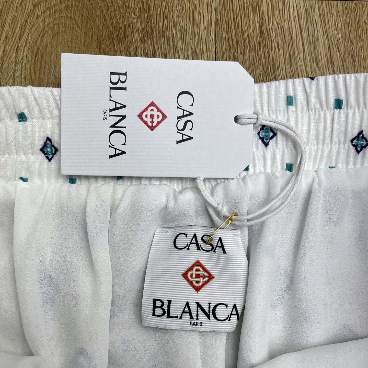 Casablanca Gradient Monogram Silk Shorts    CA3539 - DesignerGu