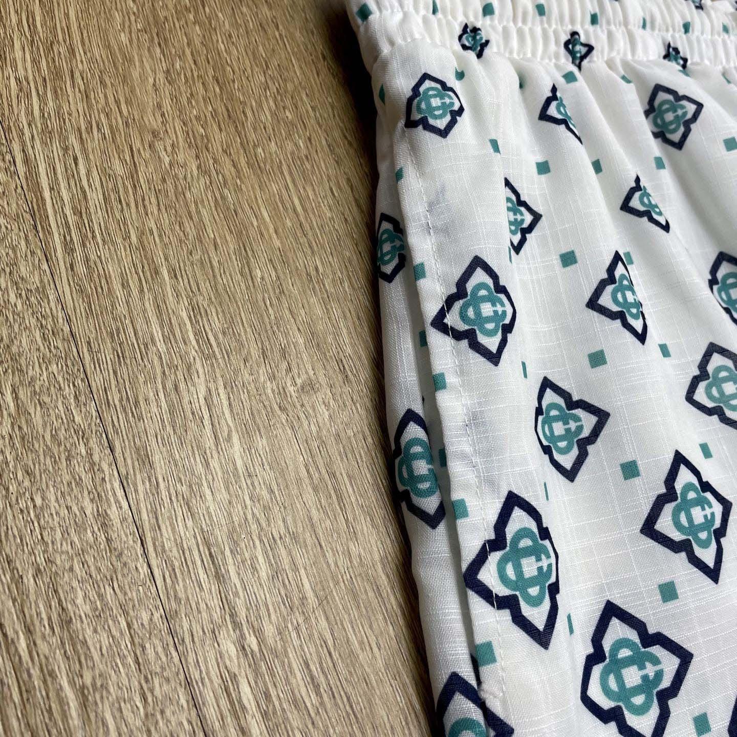 Casablanca Gradient Monogram Silk Shorts    CA3539 - DesignerGu