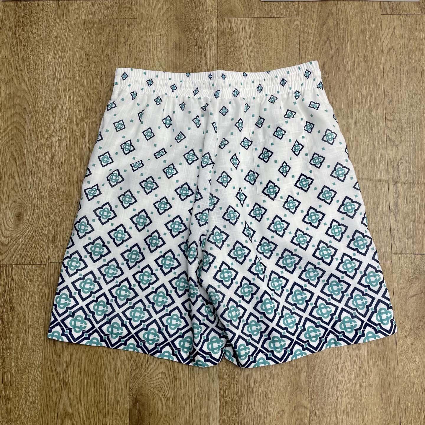 Casablanca Gradient Monogram Silk Shorts    CA3539 - DesignerGu