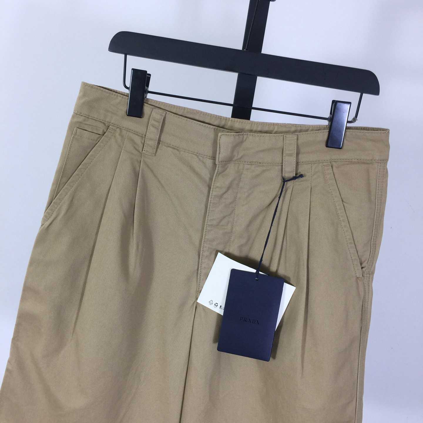Prada Cotton Bermudas - DesignerGu
