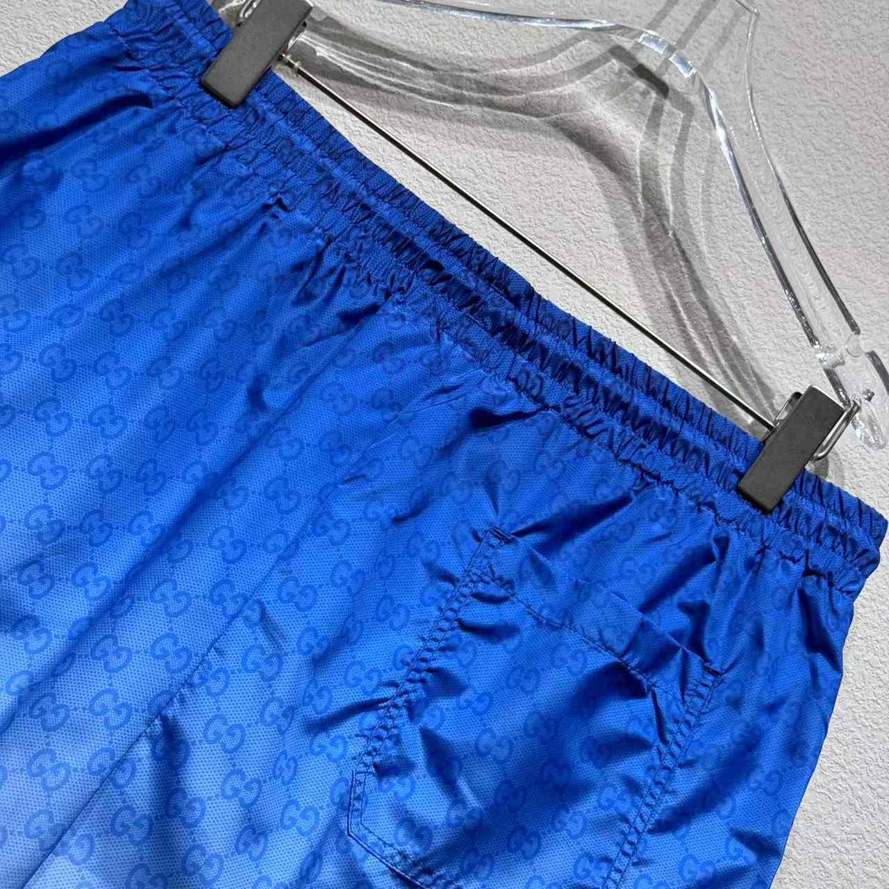 Gucci Printed Technical Poplin Swim Shorts  - DesignerGu