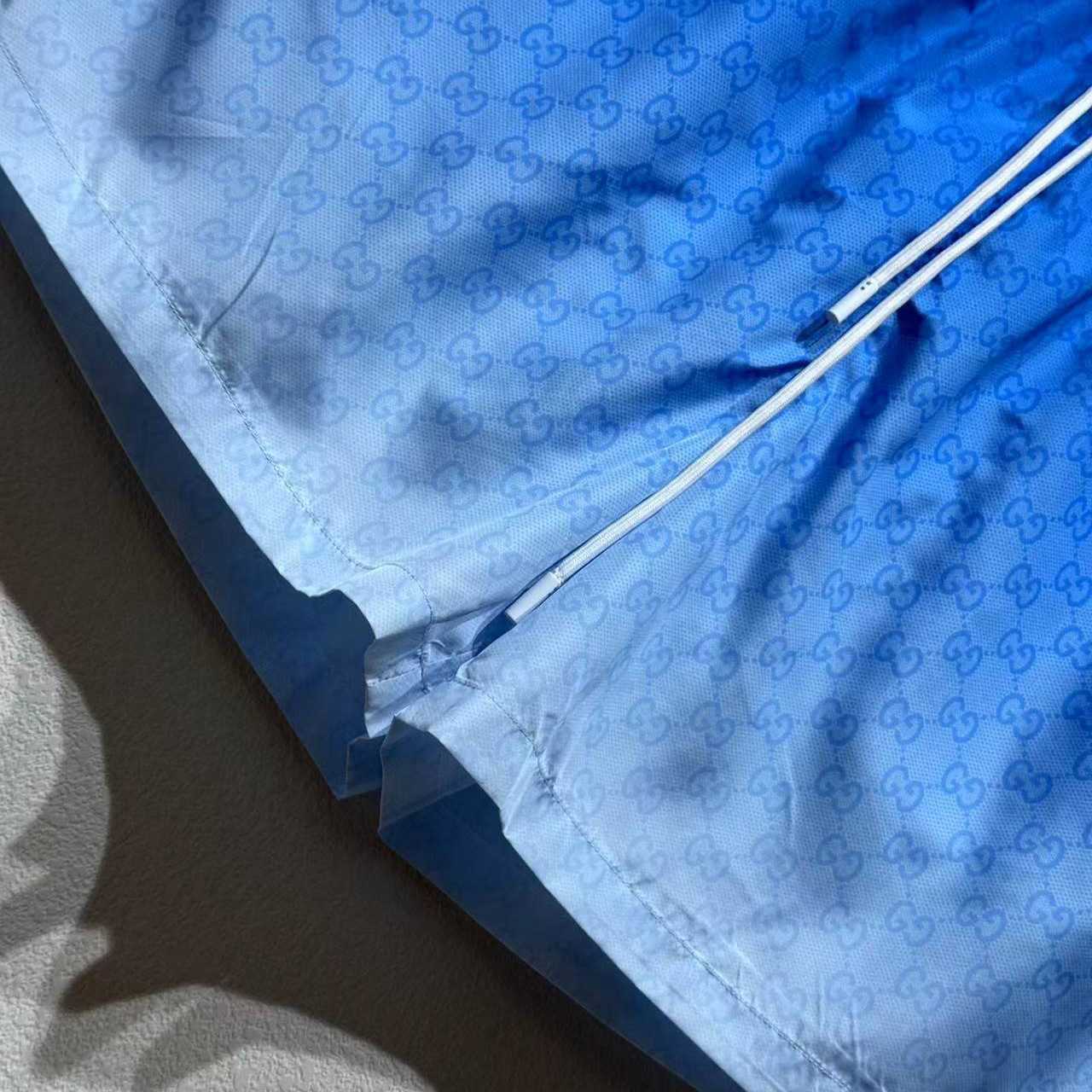 Gucci Printed Technical Poplin Swim Shorts  - DesignerGu