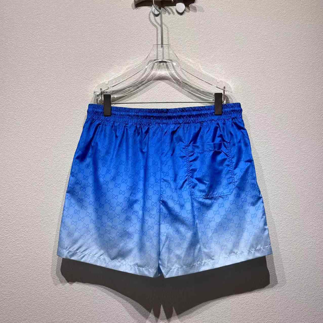 Gucci Printed Technical Poplin Swim Shorts  - DesignerGu