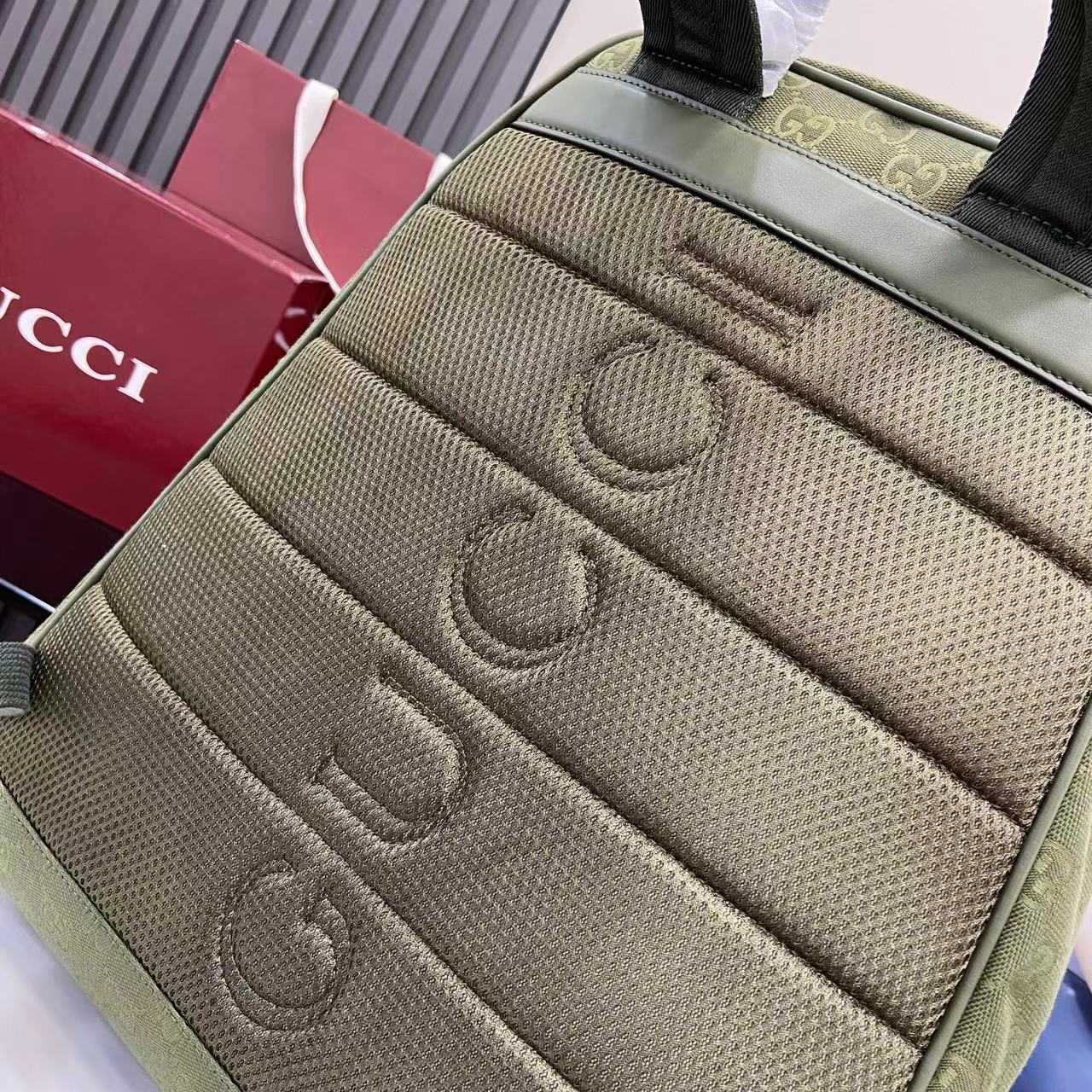 Gucci GG Canvas Medium Backpack - DesignerGu