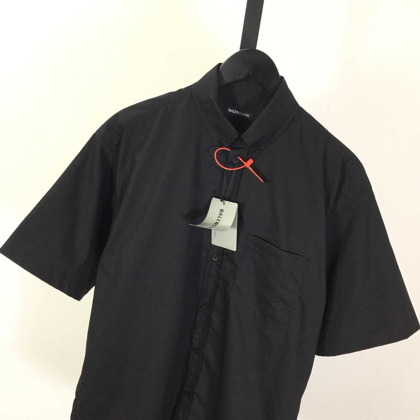 Balenciaga Security Tape Logo  Shirt - DesignerGu