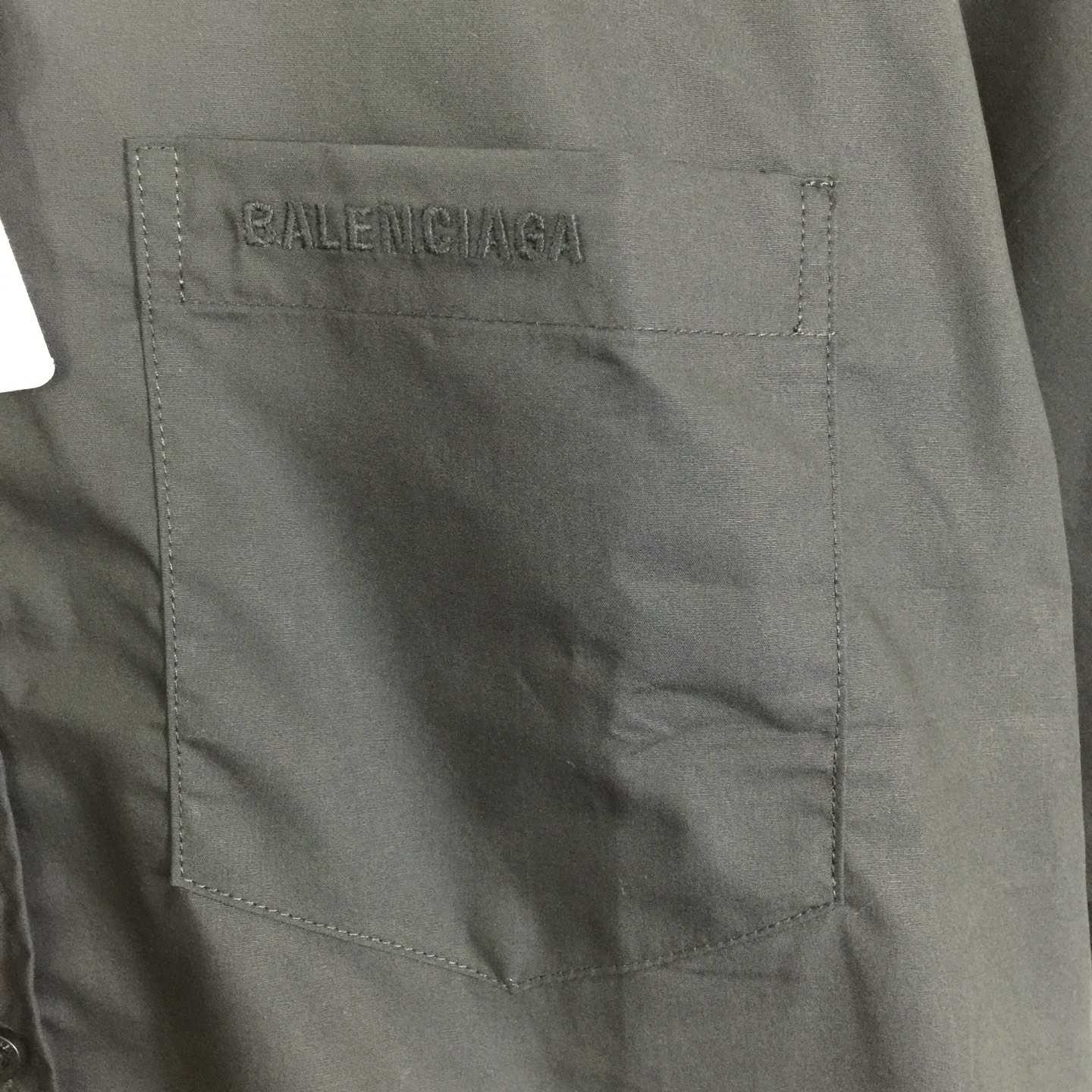 Balenciaga Security Tape Logo  Shirt - DesignerGu