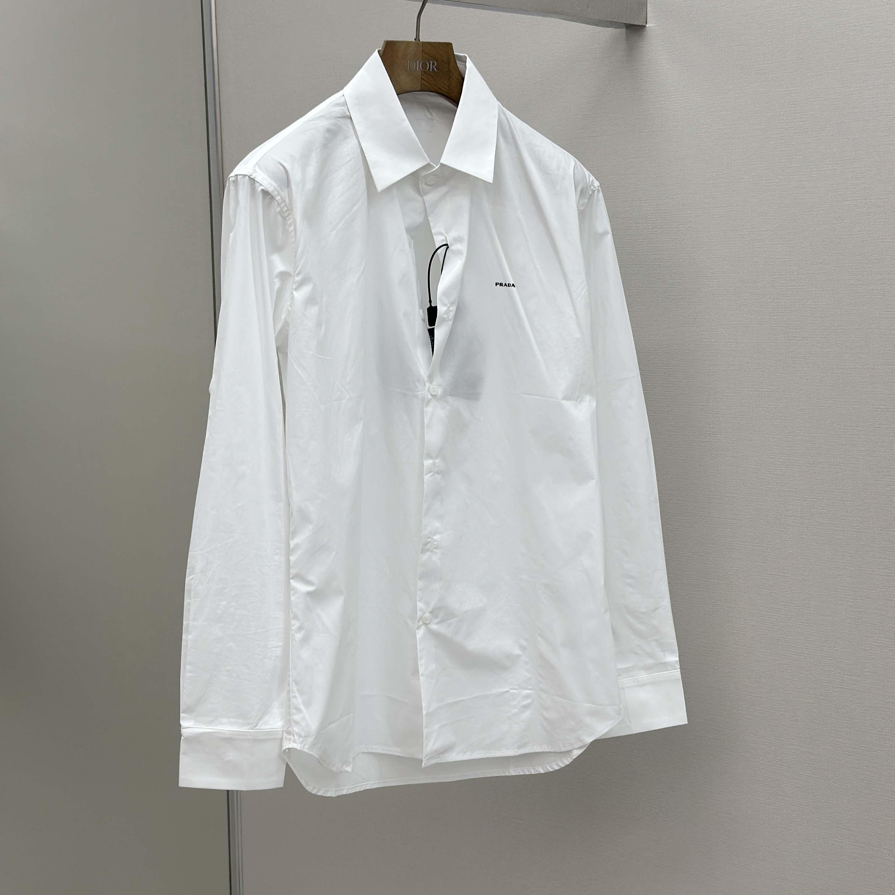 Prada Cotton Shirt - DesignerGu