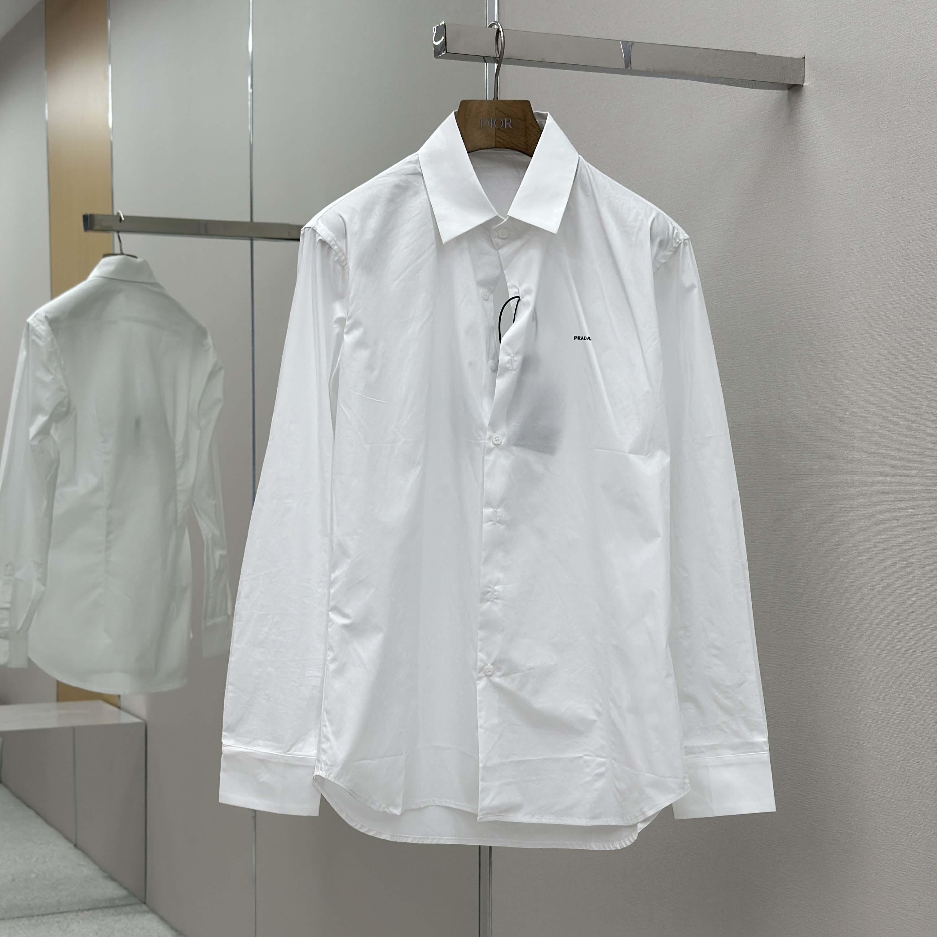 Prada Cotton Shirt - DesignerGu