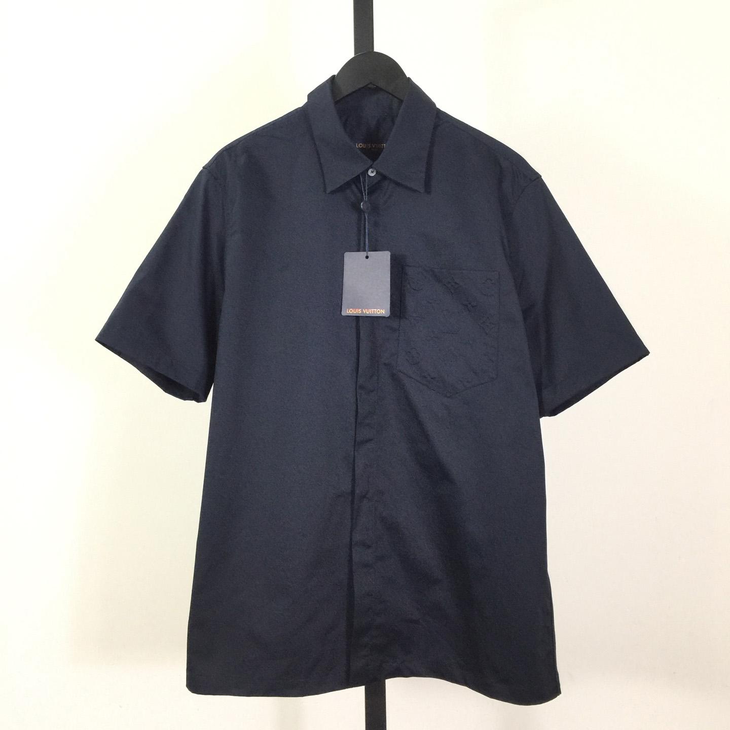Louis Vuitton Monogram Pocket Short-Sleeved Shirt   1AHVYK - DesignerGu
