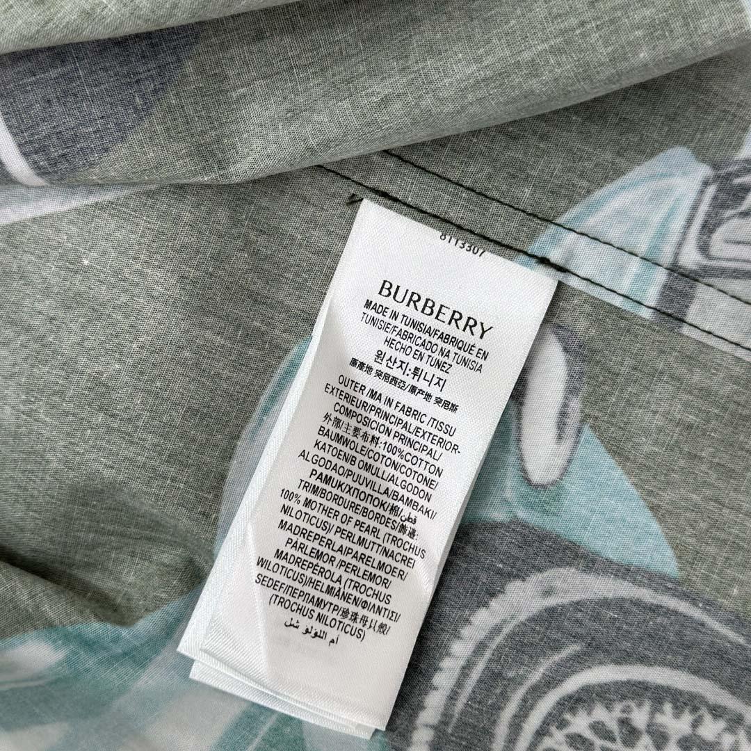 Burberry Relaxed Fit Car Cotton Poplin Shirt - DesignerGu