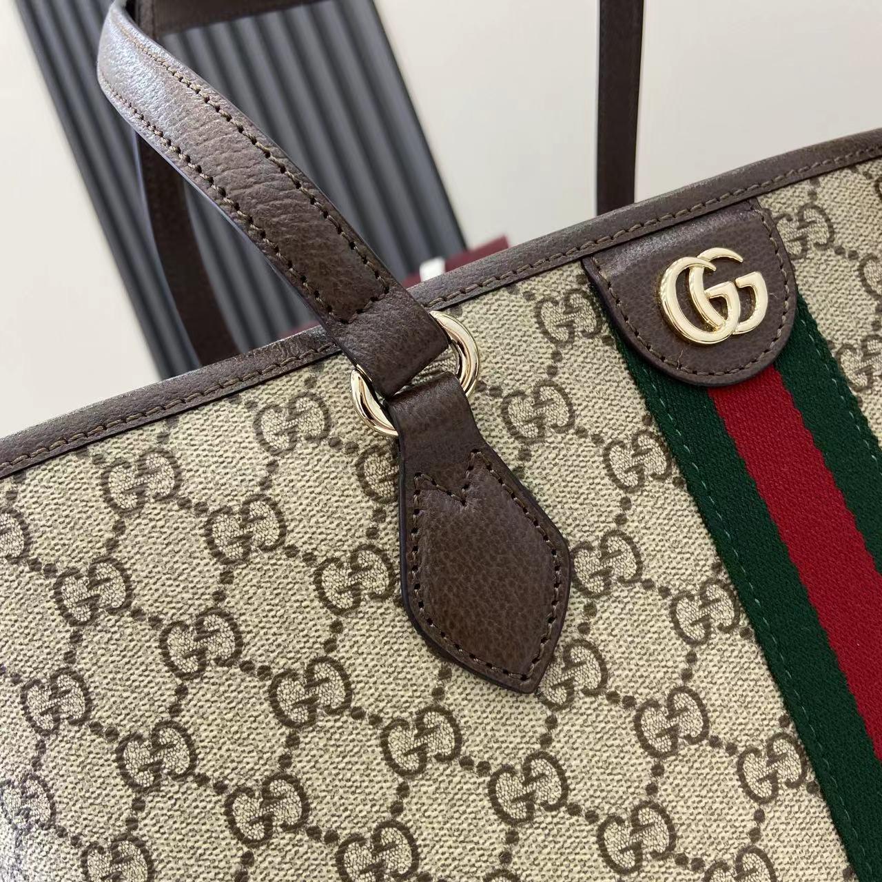 Gucci Ophidia Medium Tote Bag - DesignerGu