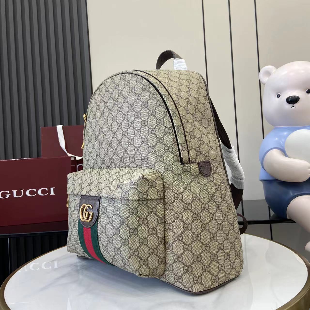 Gucci Ophidia Medium Backpack - DesignerGu