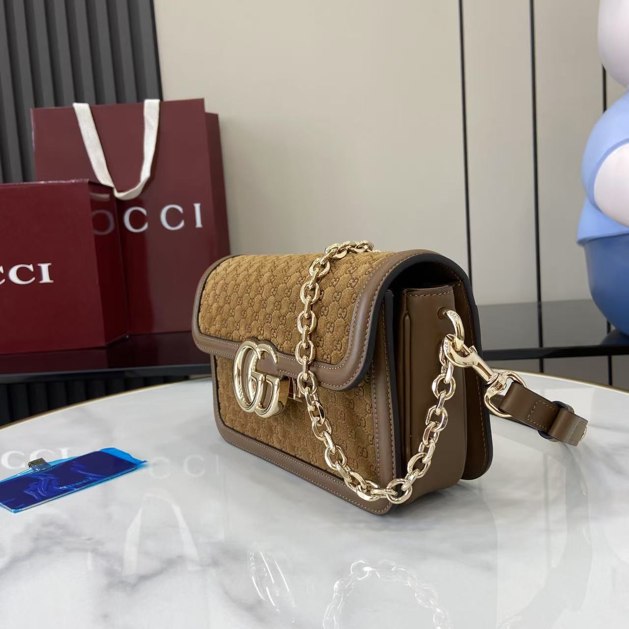 Gucci Go Small Shoulder Bag - DesignerGu